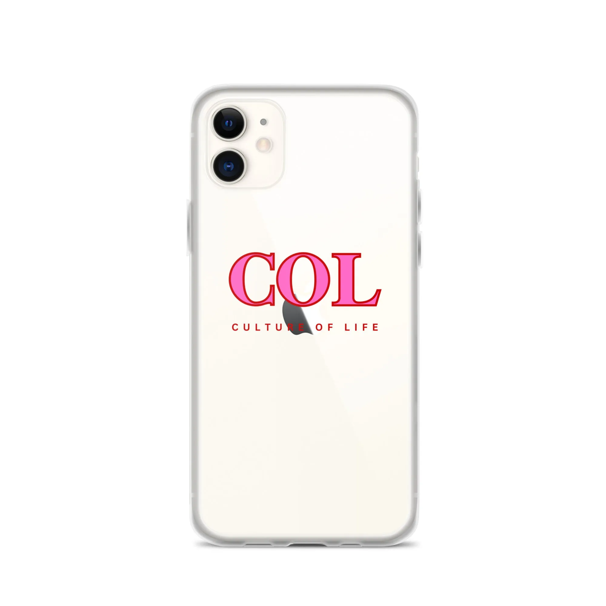 Clear COL Logo Clear iPhone® Case