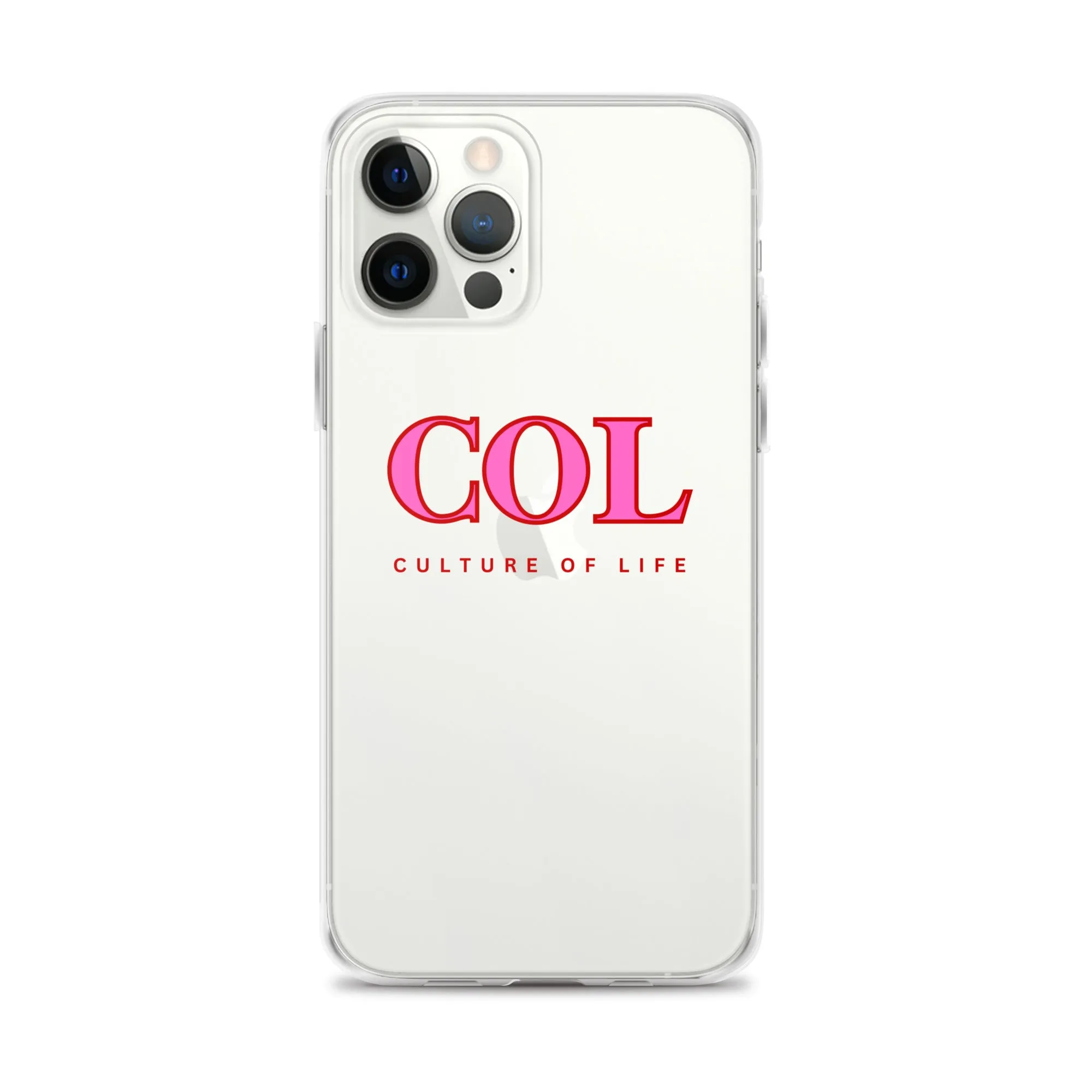 Clear COL Logo Clear iPhone® Case