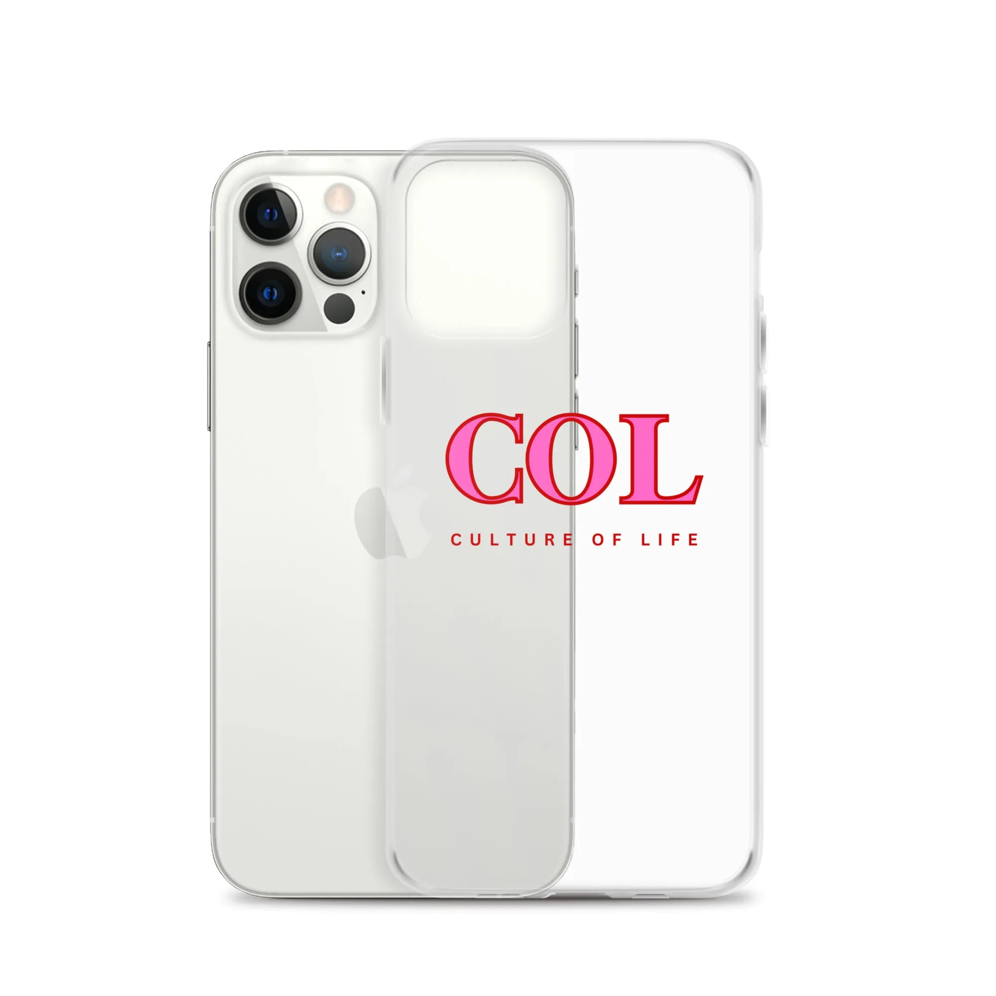 Clear COL Logo Clear iPhone® Case