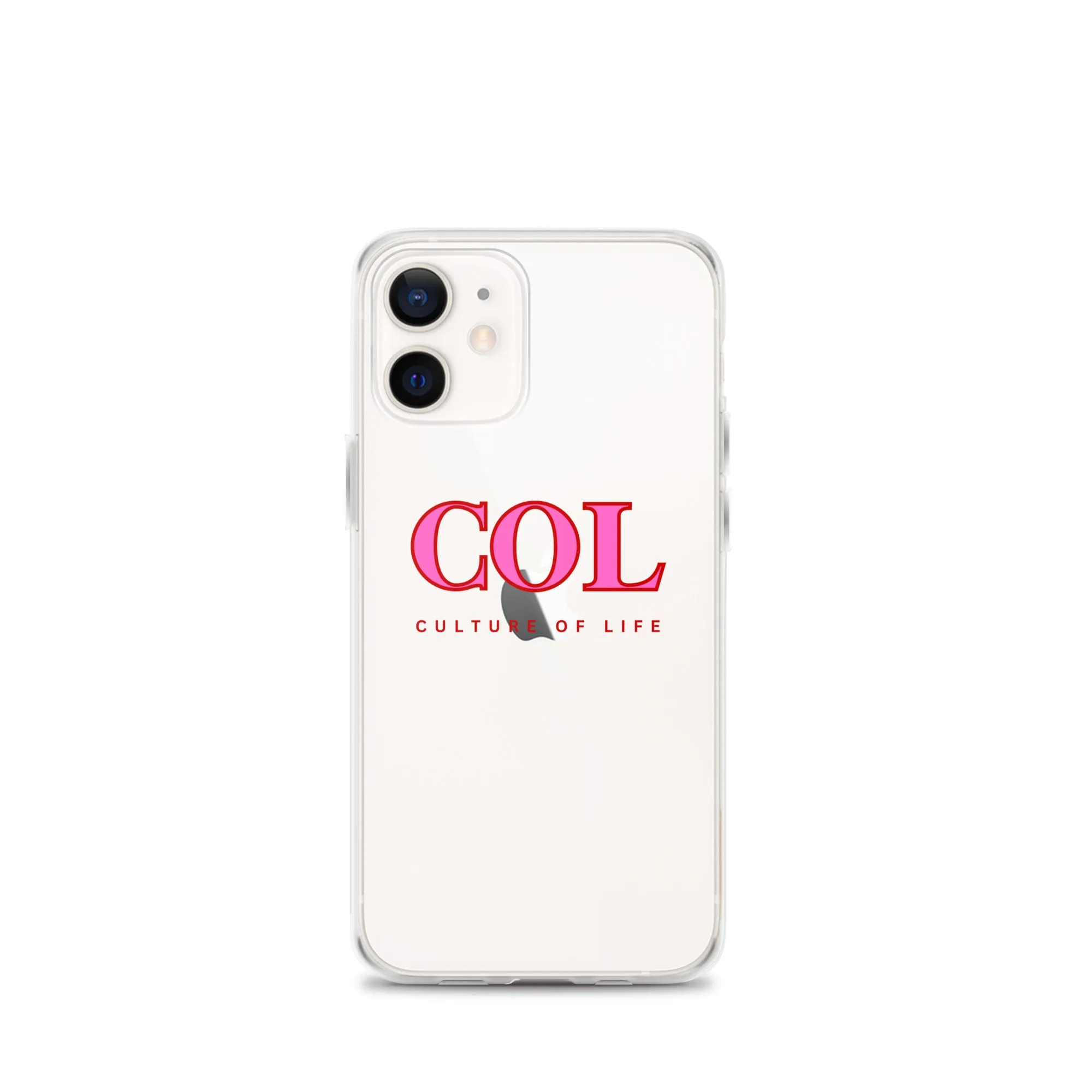 Clear COL Logo Clear iPhone® Case