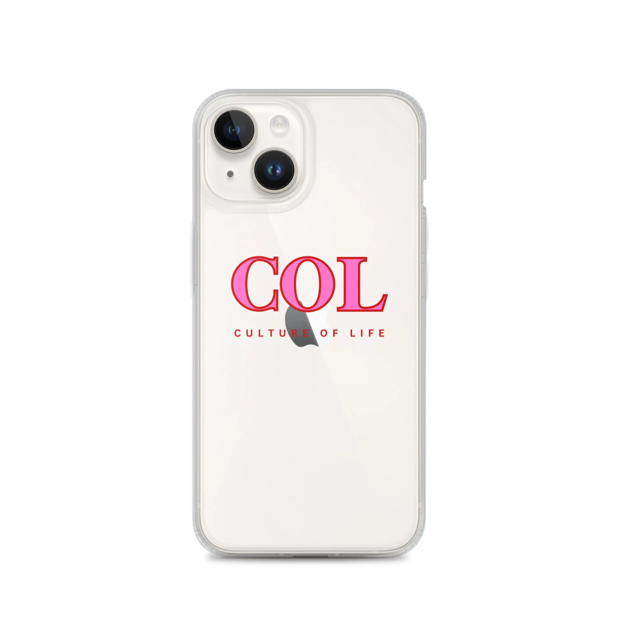 Clear COL Logo Clear iPhone® Case