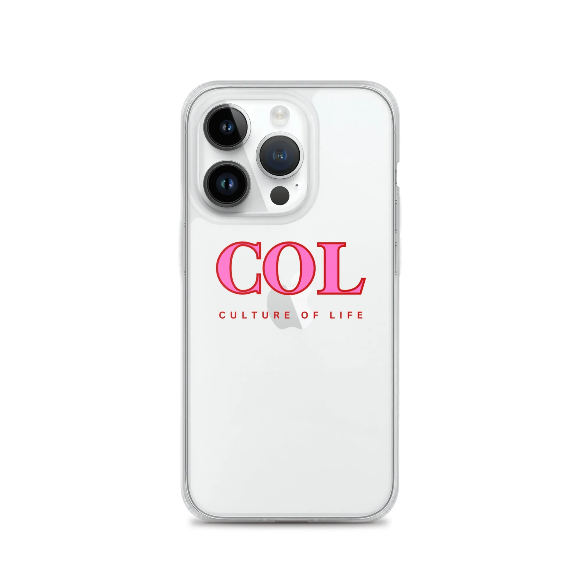 Clear COL Logo Clear iPhone® Case