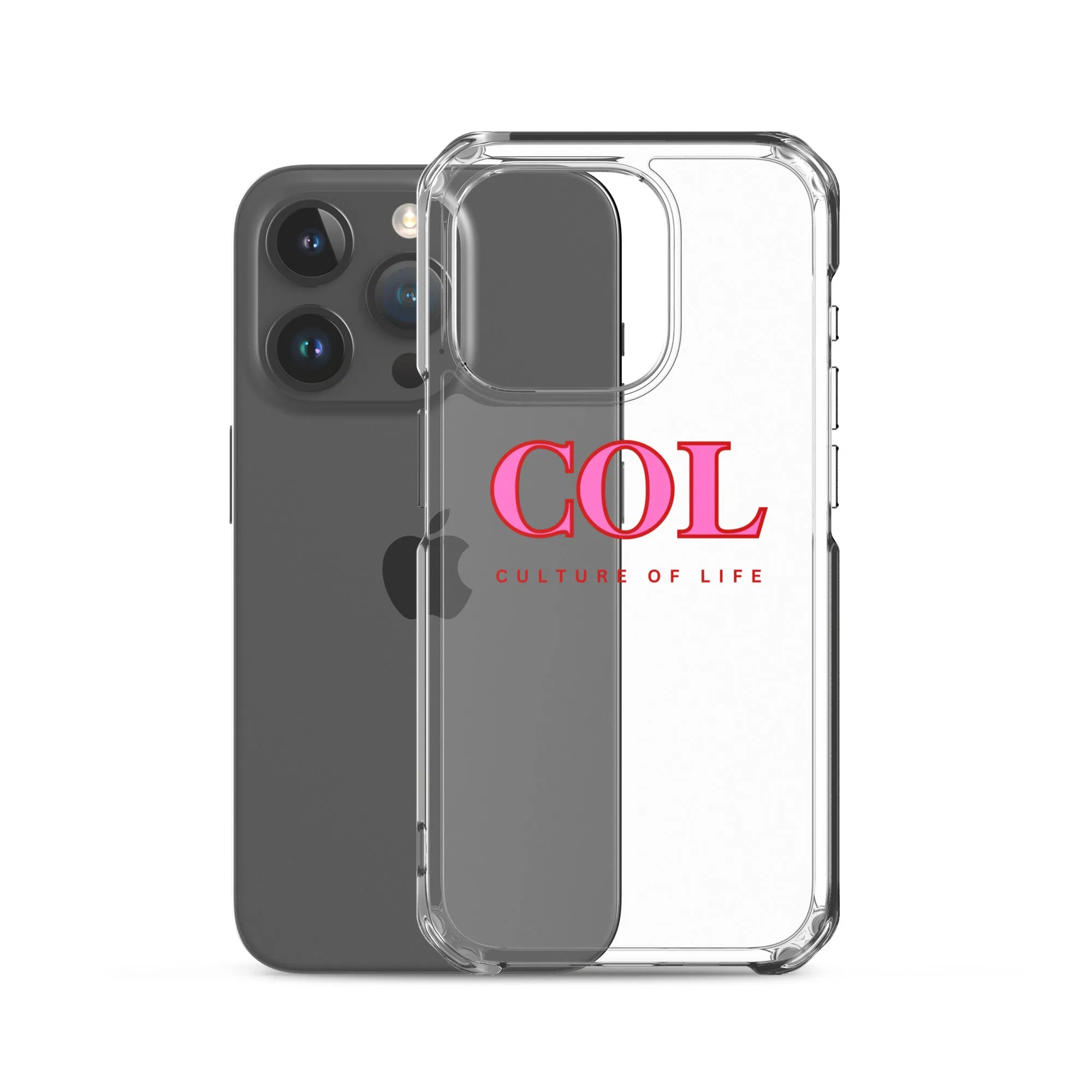 Clear COL Logo Clear iPhone® Case