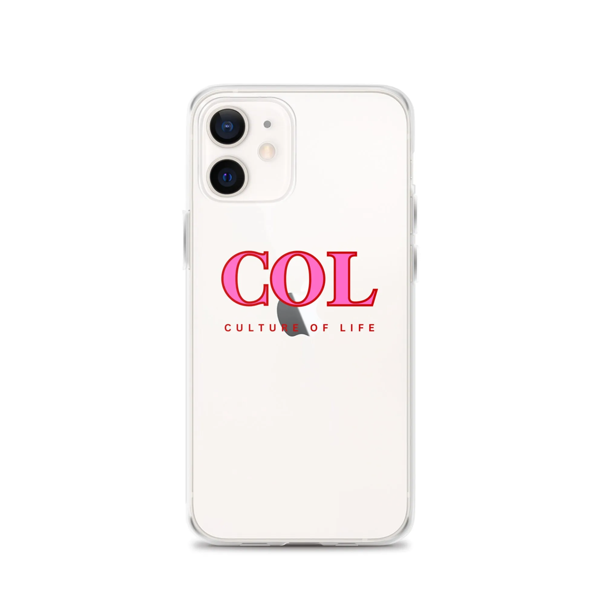 Clear COL Logo Clear iPhone® Case