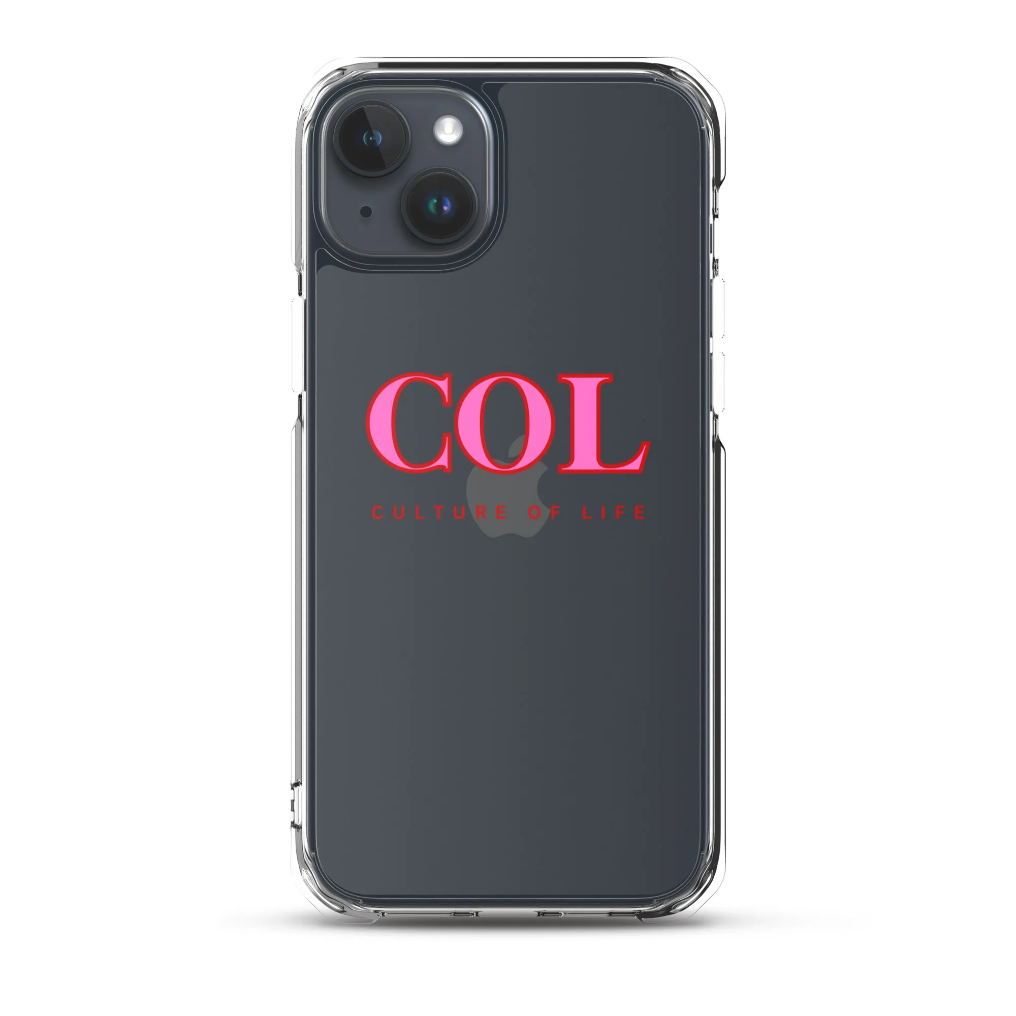 Clear COL Logo Clear iPhone® Case