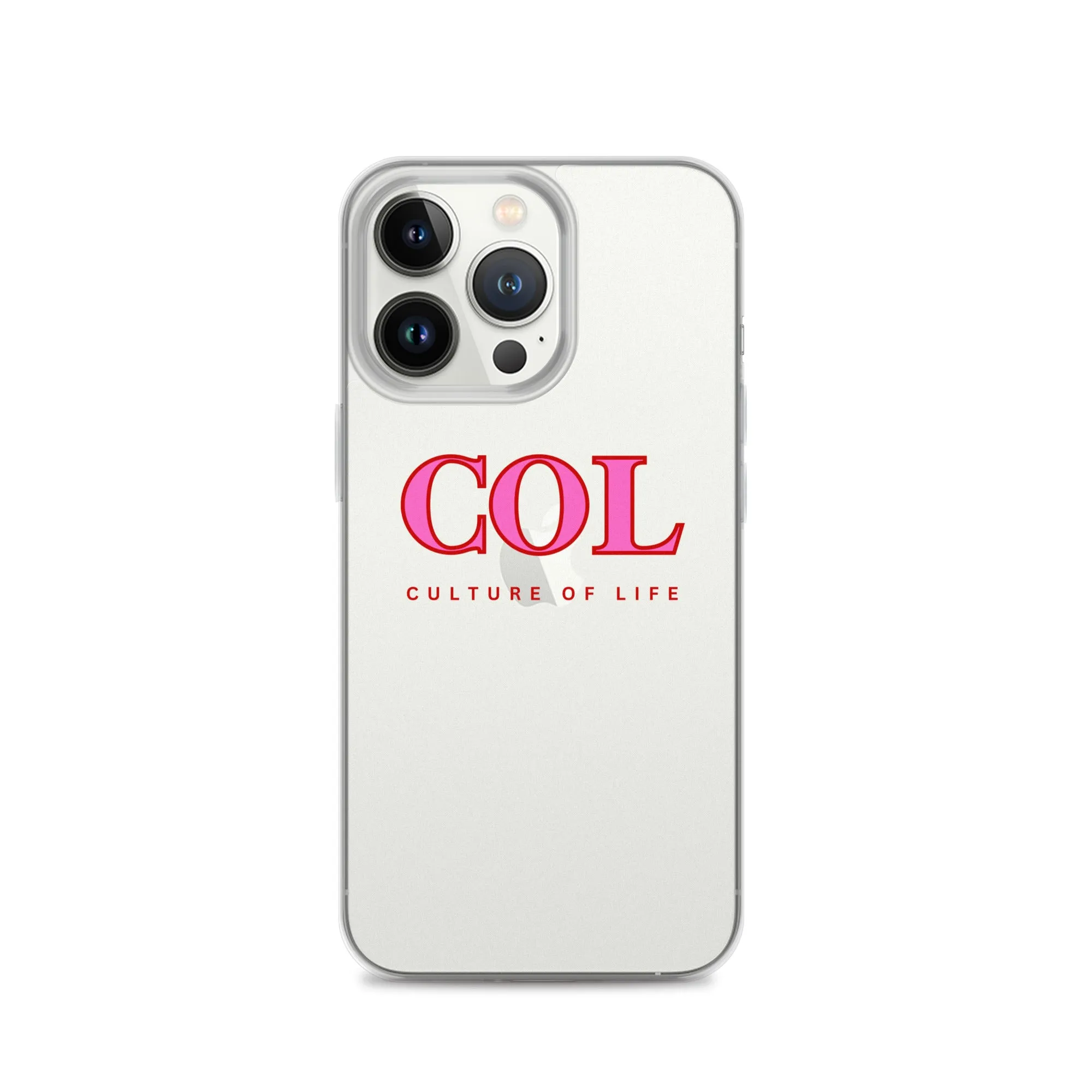 Clear COL Logo Clear iPhone® Case