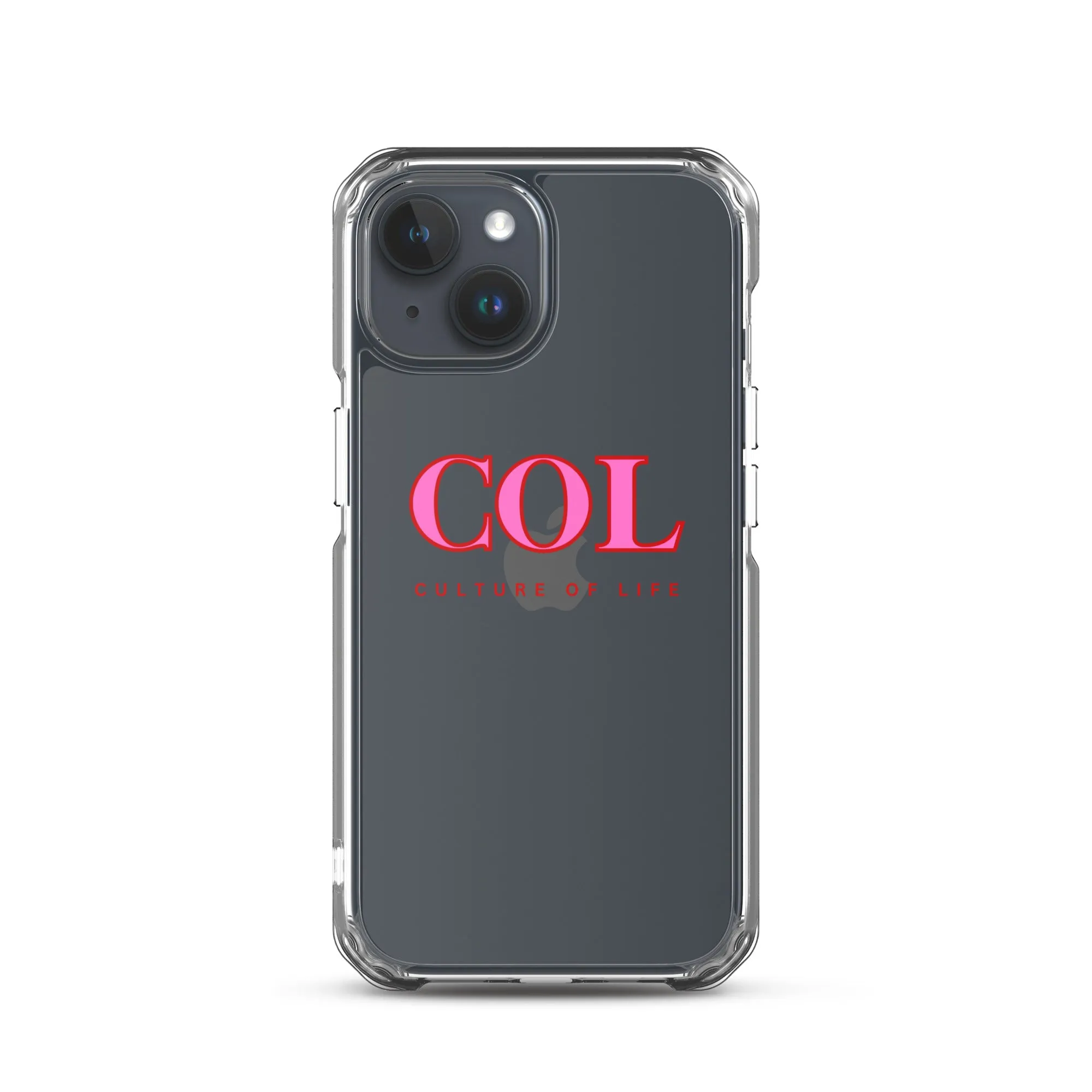 Clear COL Logo Clear iPhone® Case