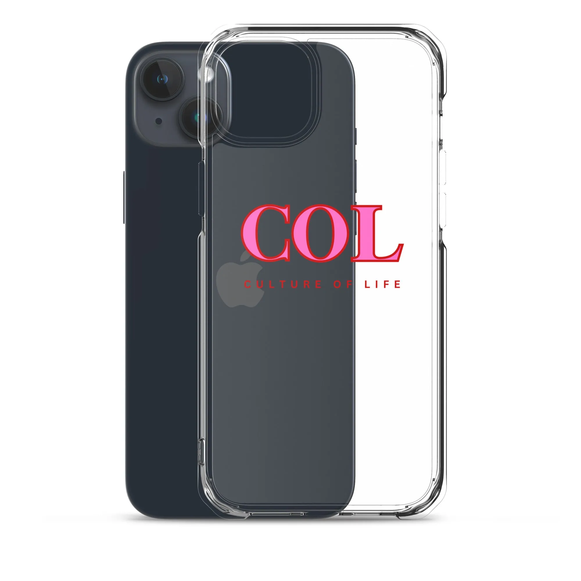 Clear COL Logo Clear iPhone® Case