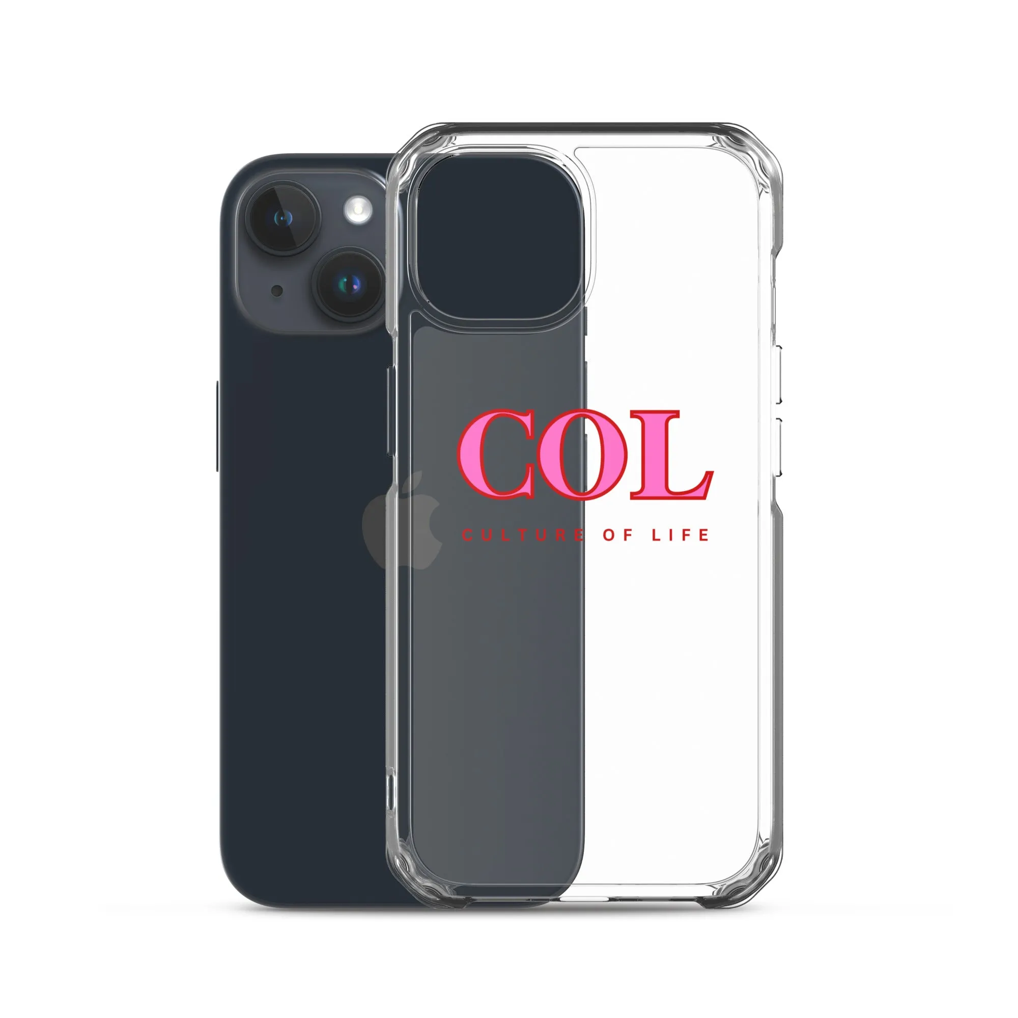 Clear COL Logo Clear iPhone® Case