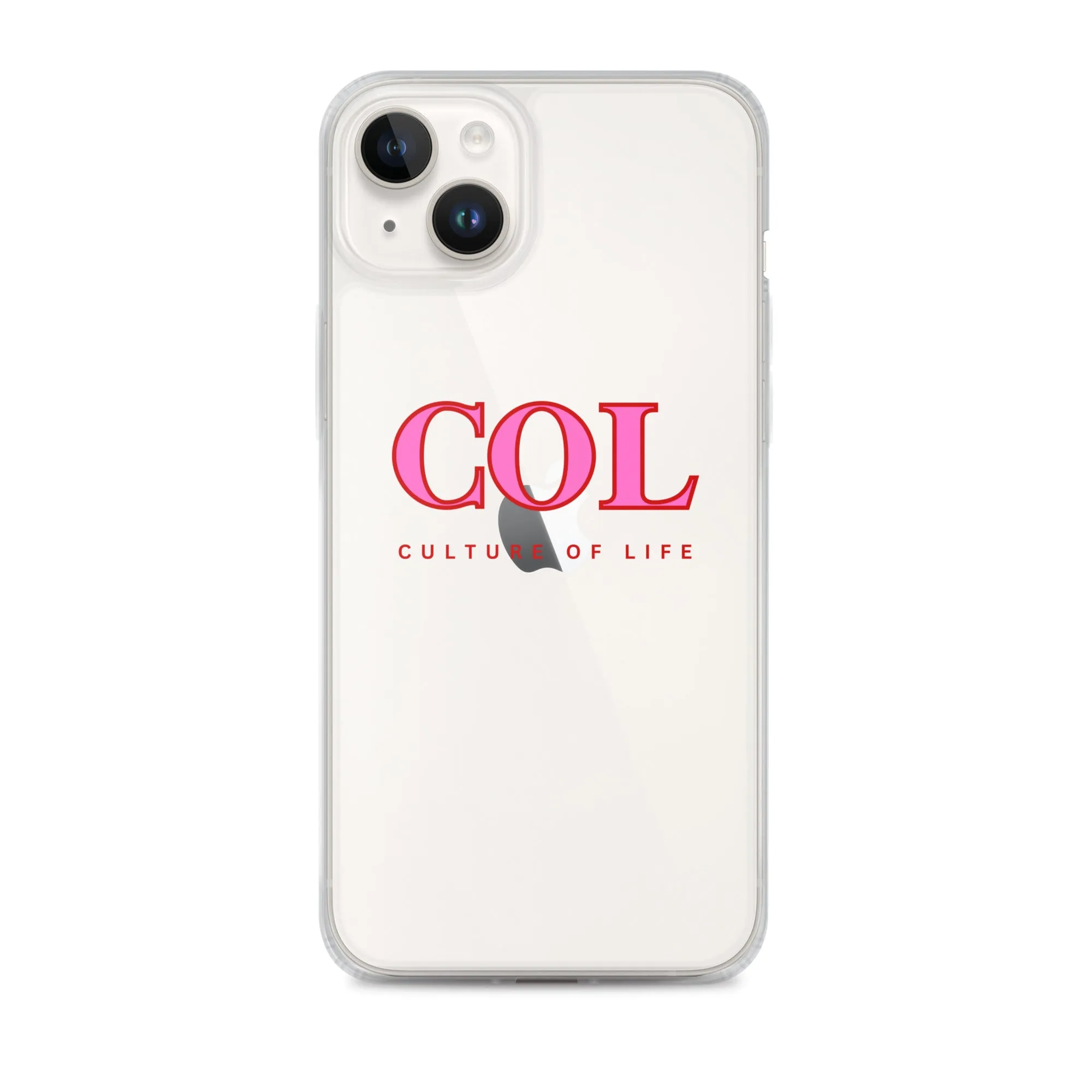 Clear COL Logo Clear iPhone® Case