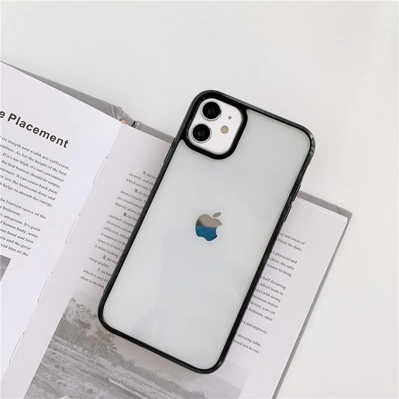 Clear Color Bumper iPhone Case