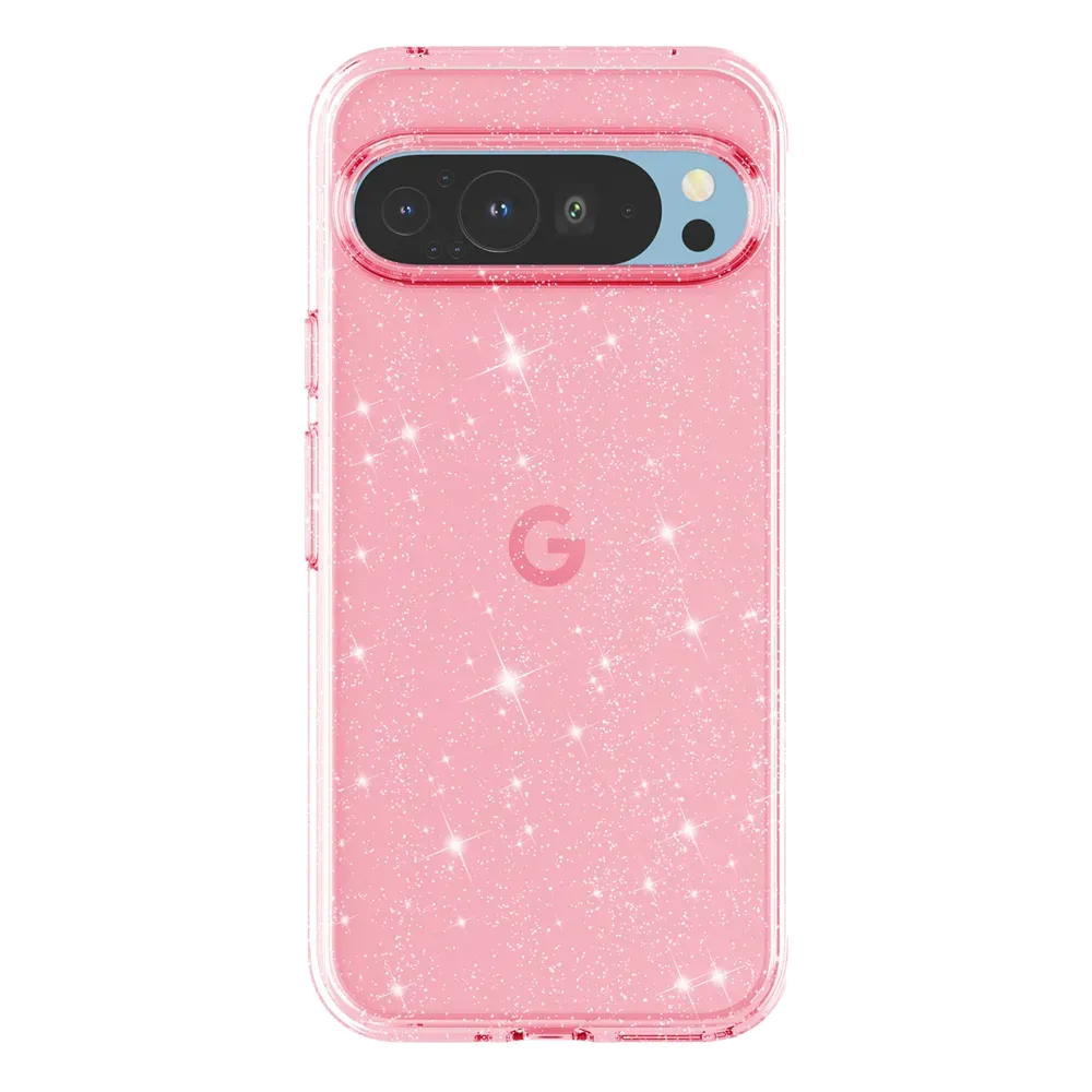 Clear Glitter Pixel 9 Case