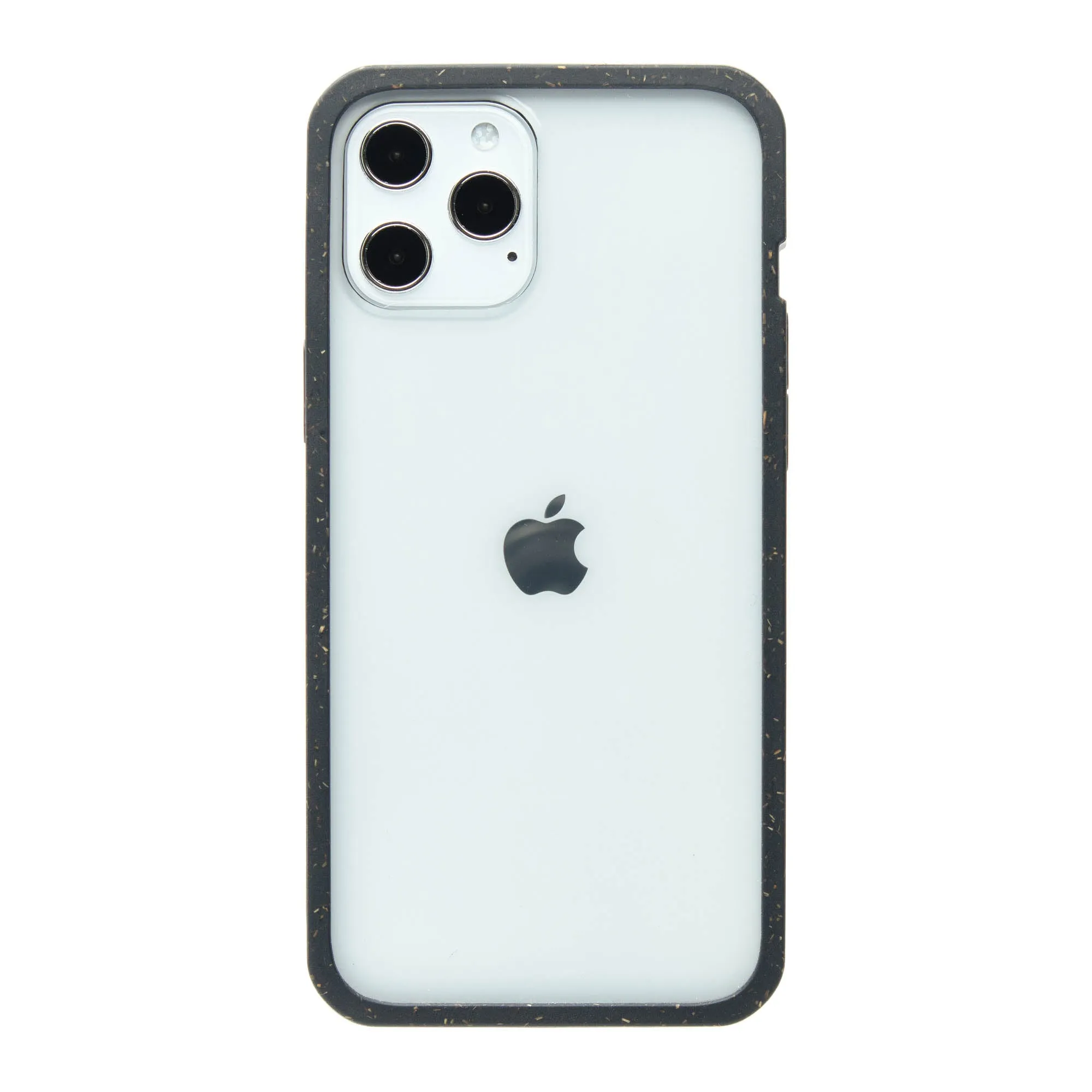 Clear iPhone 12 Pro Max Case with Black Ridge