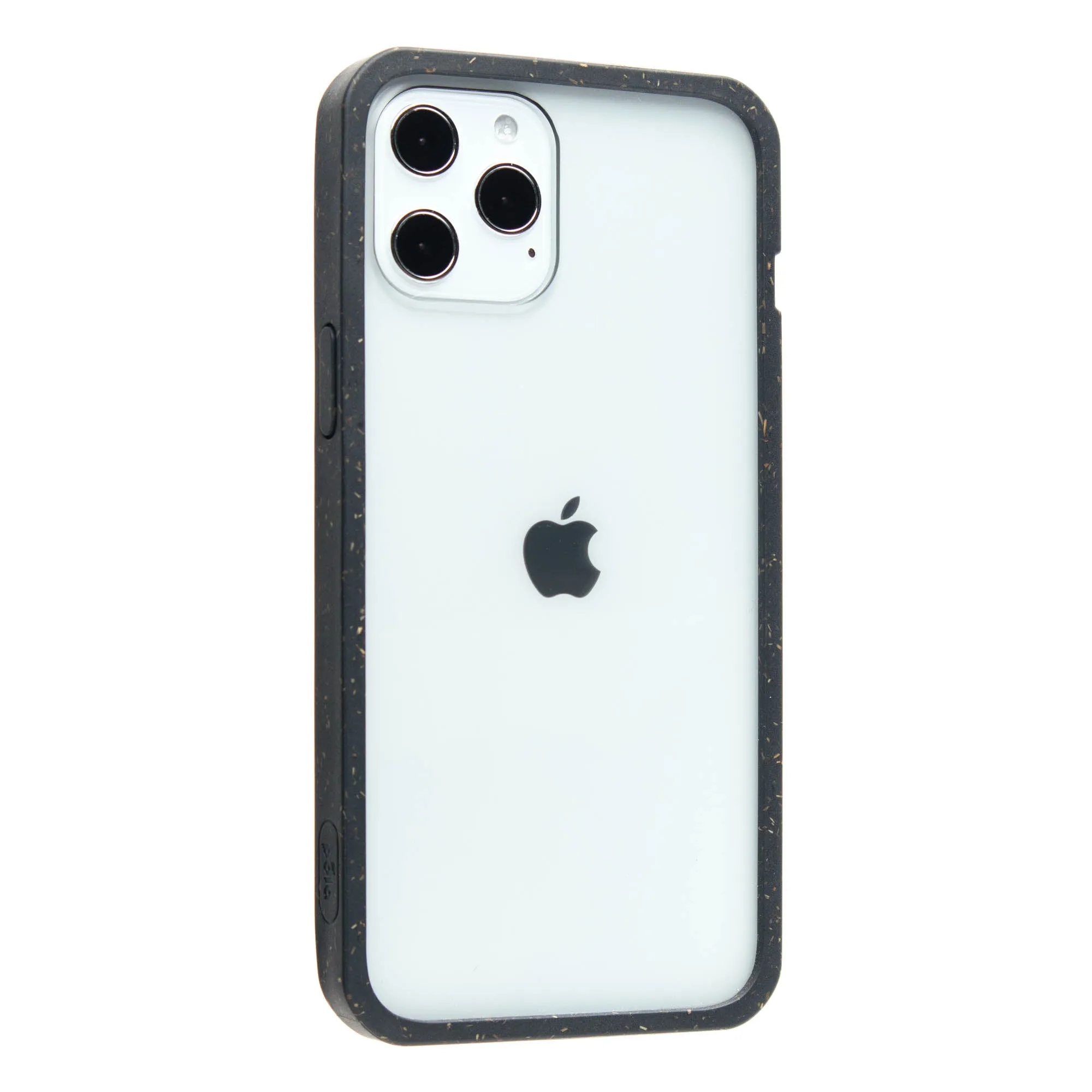 Clear iPhone 12 Pro Max Case with Black Ridge