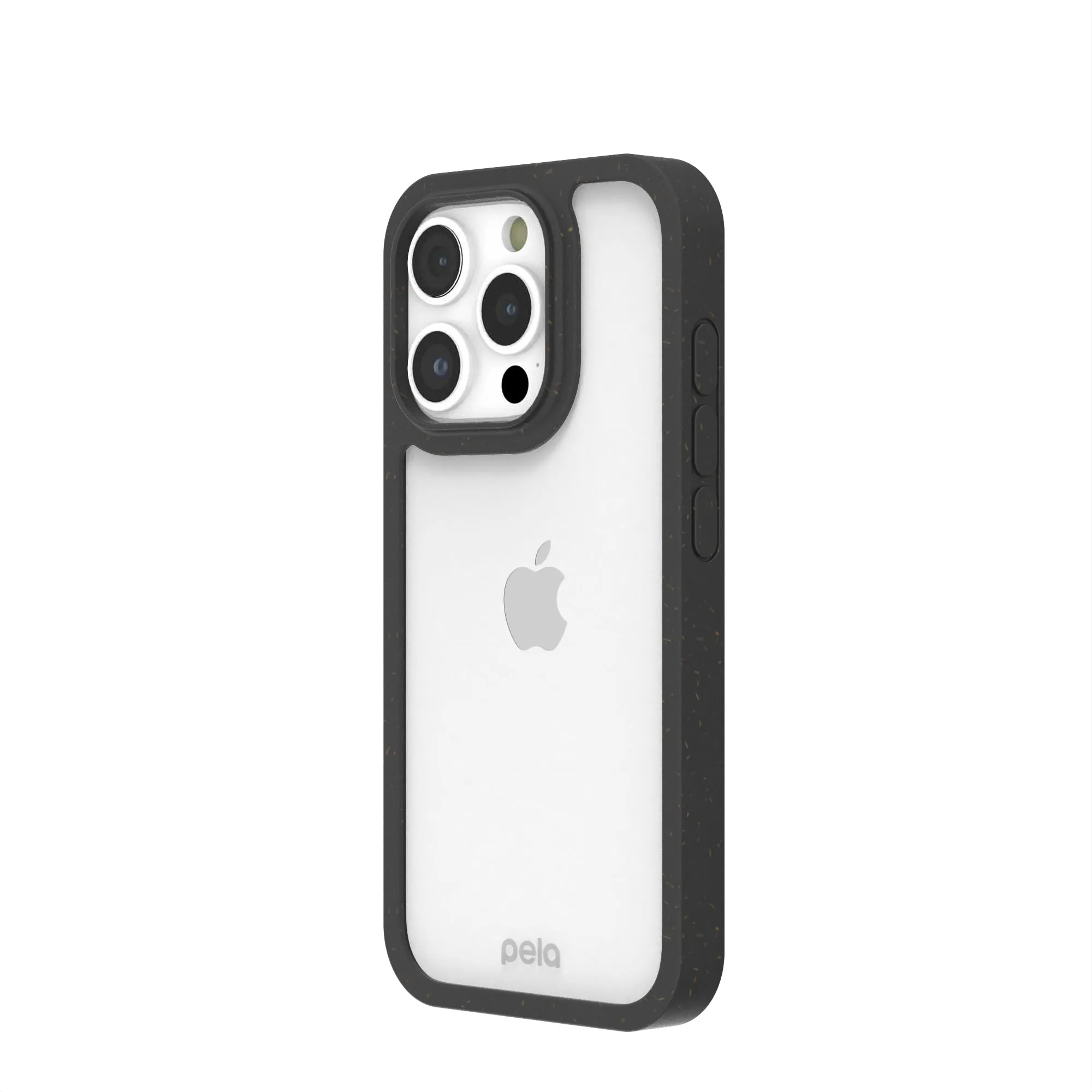 Clear iPhone 16 Pro Case with Black Ridge