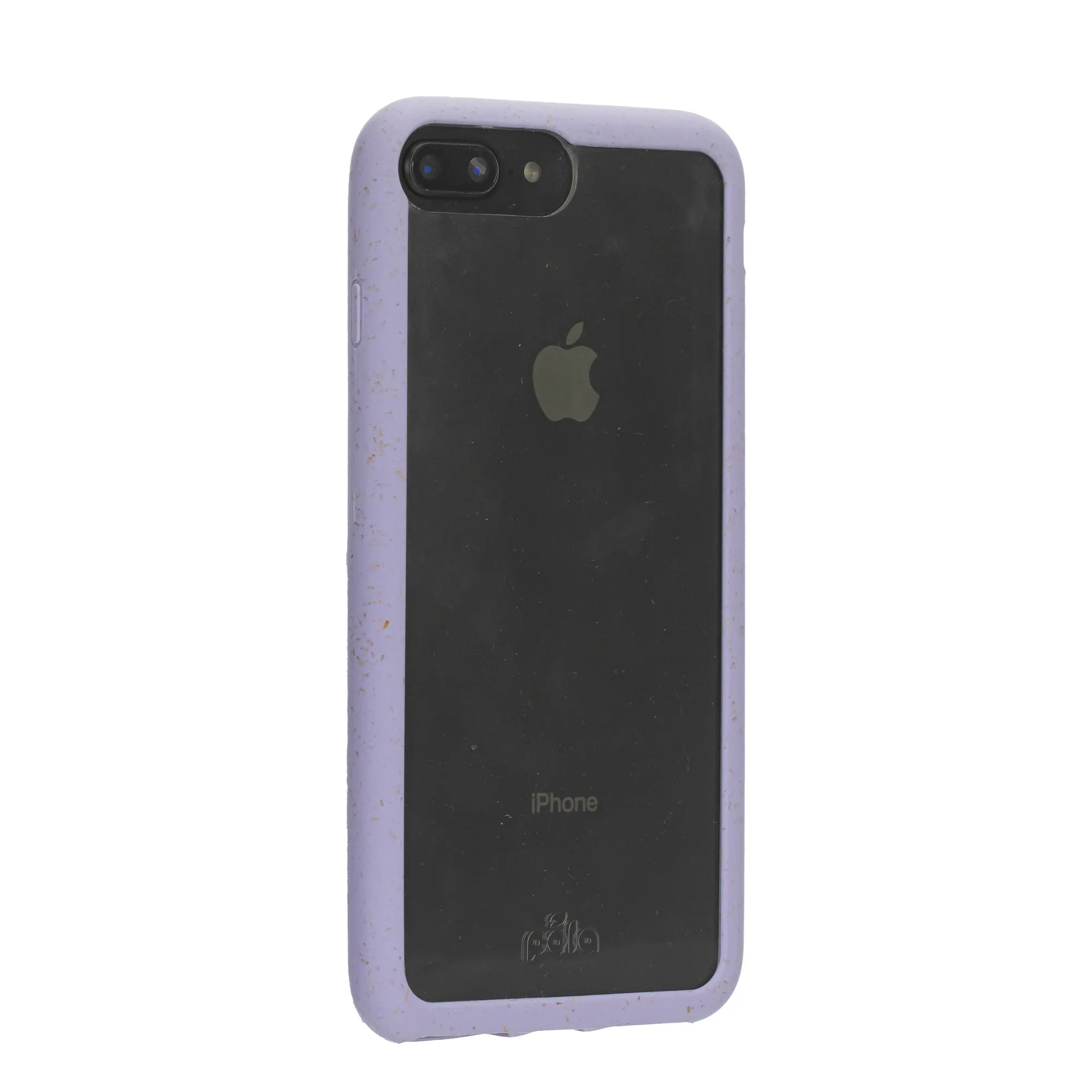 Clear iPhone Plus Case with Lavender Ridge