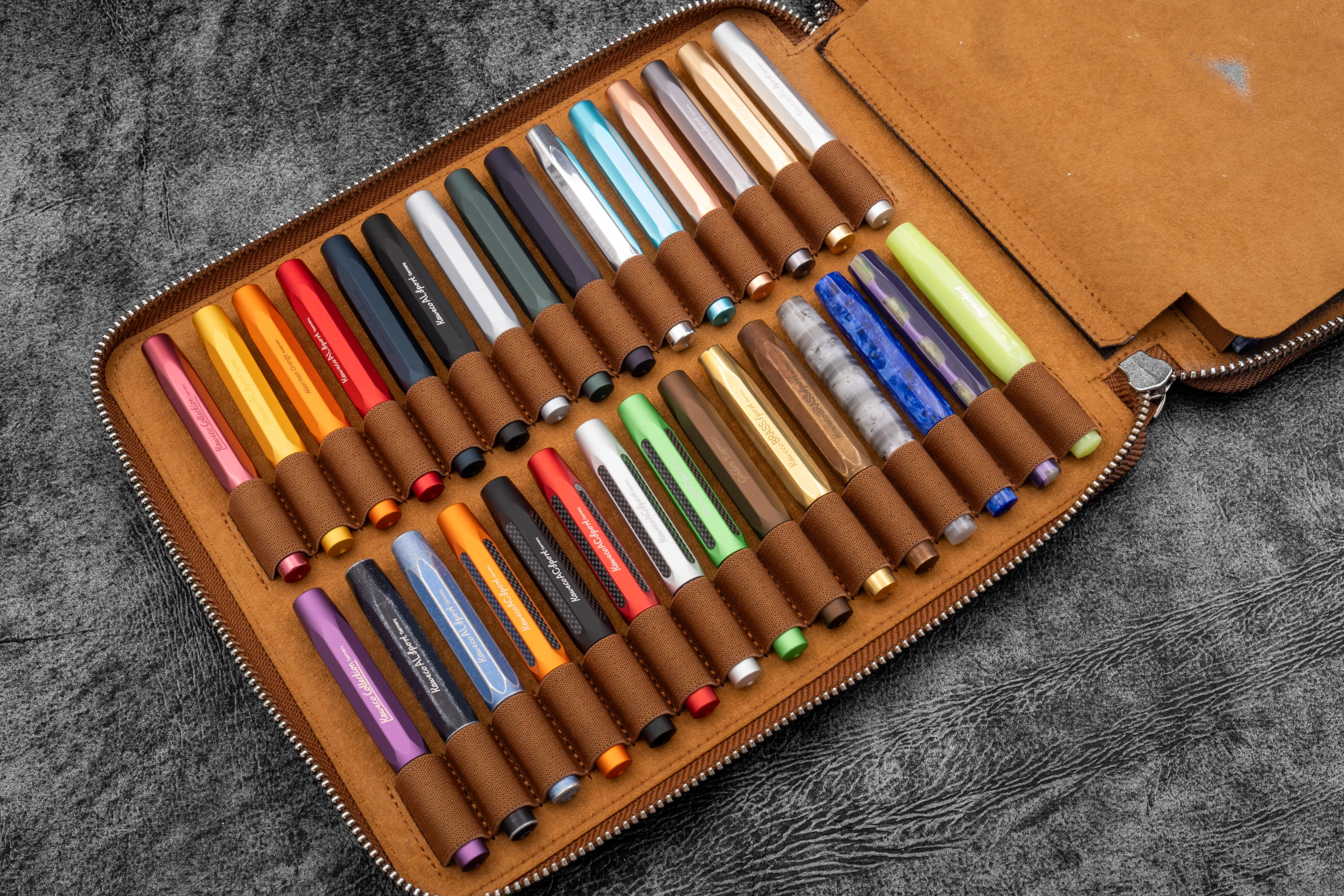 Collector Pen Case for 60 Kaweco Pens - C. H.  Brown