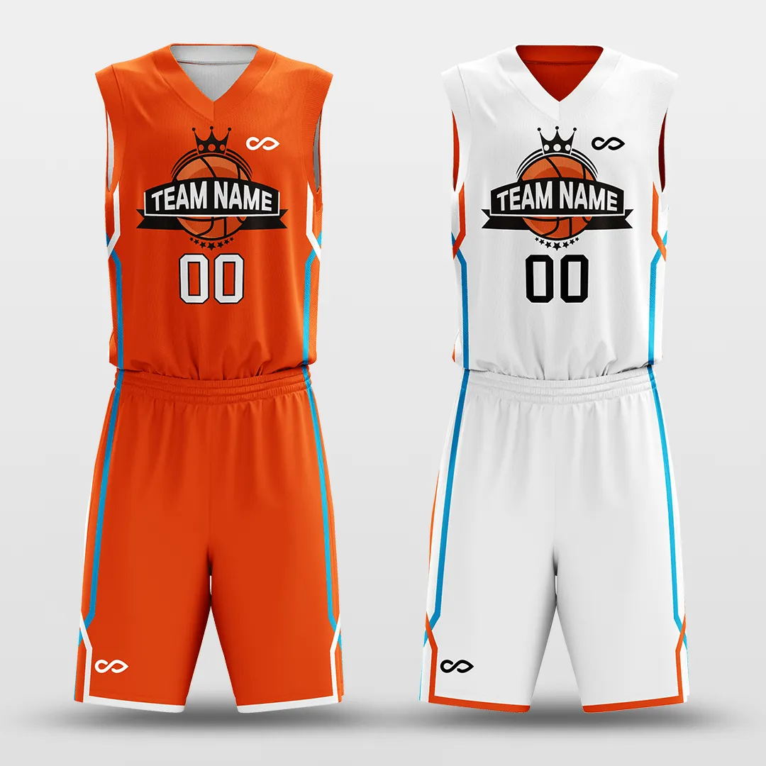 Compete - Customized Reversible Sublimated Basketball Set