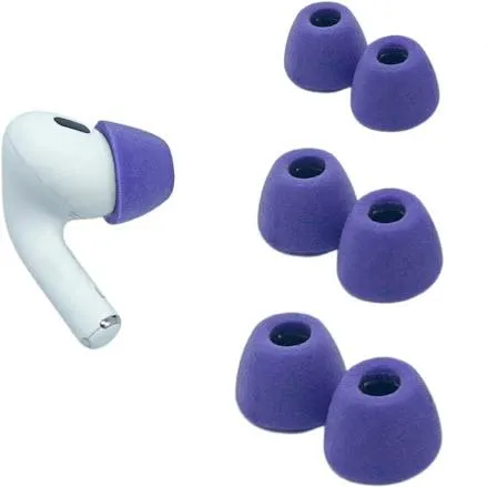 Comply Headphones Ear Tips for AirPods Pro (Lilac) [Medium/3 Pairs]