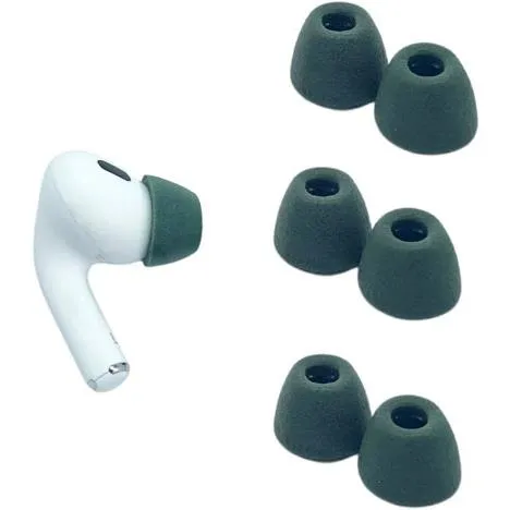 Comply Headphones Ear Tips for AirPods Pro (Pine) [Medium/3 Pairs]