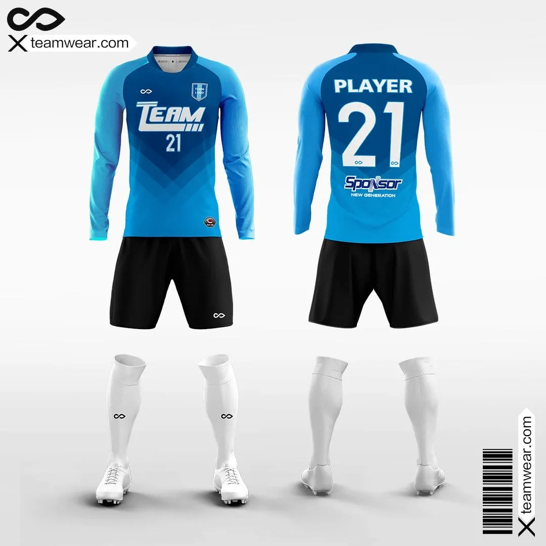 Continent - Men's Sublimated Long Sleeve Football Kit