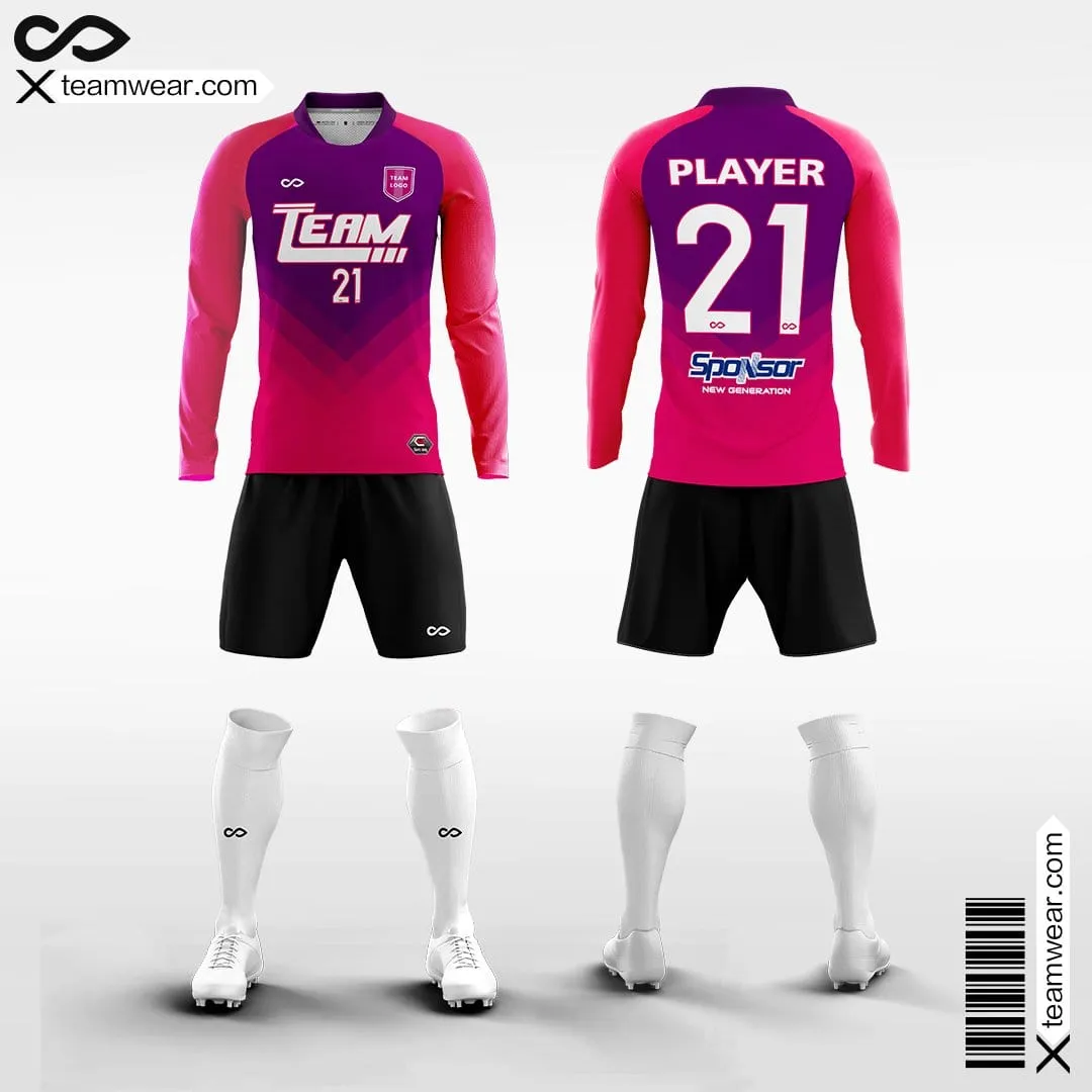 Continent - Men's Sublimated Long Sleeve Football Kit