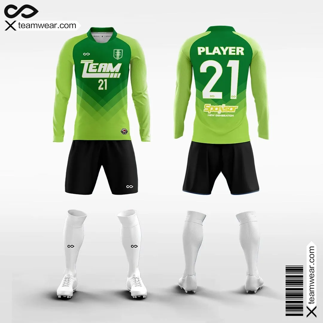 Continent - Men's Sublimated Long Sleeve Football Kit