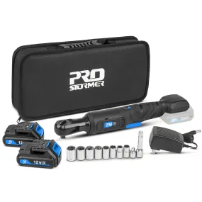 Cordless Electric Ratchet Wrench Set 12V