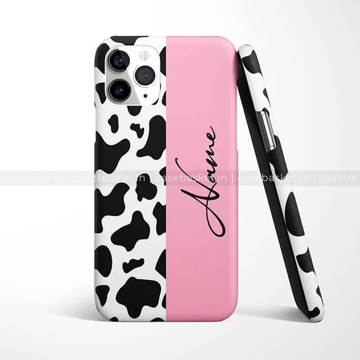 Cow Blush Print Phone Cover