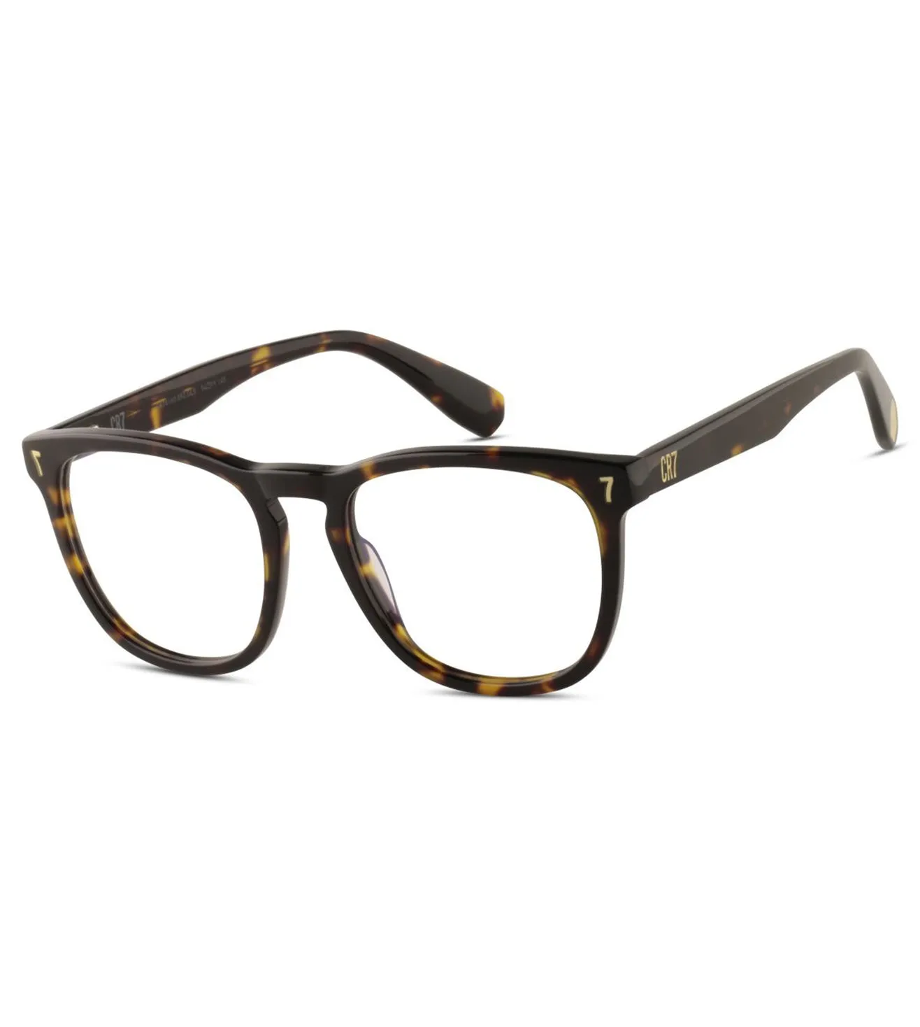 CR7 Unisex Tortoise Round Optical Frame