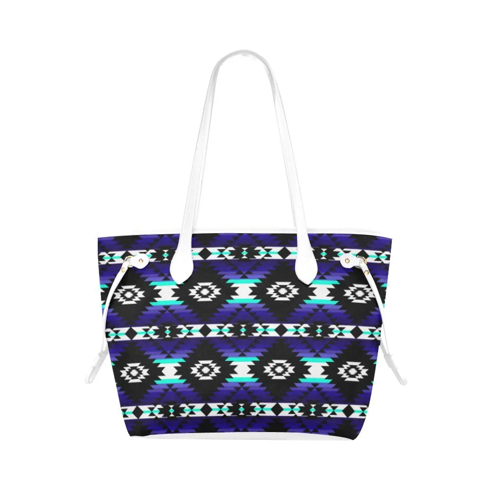 Cree Confederacy Midnight Clover Canvas Tote Bag