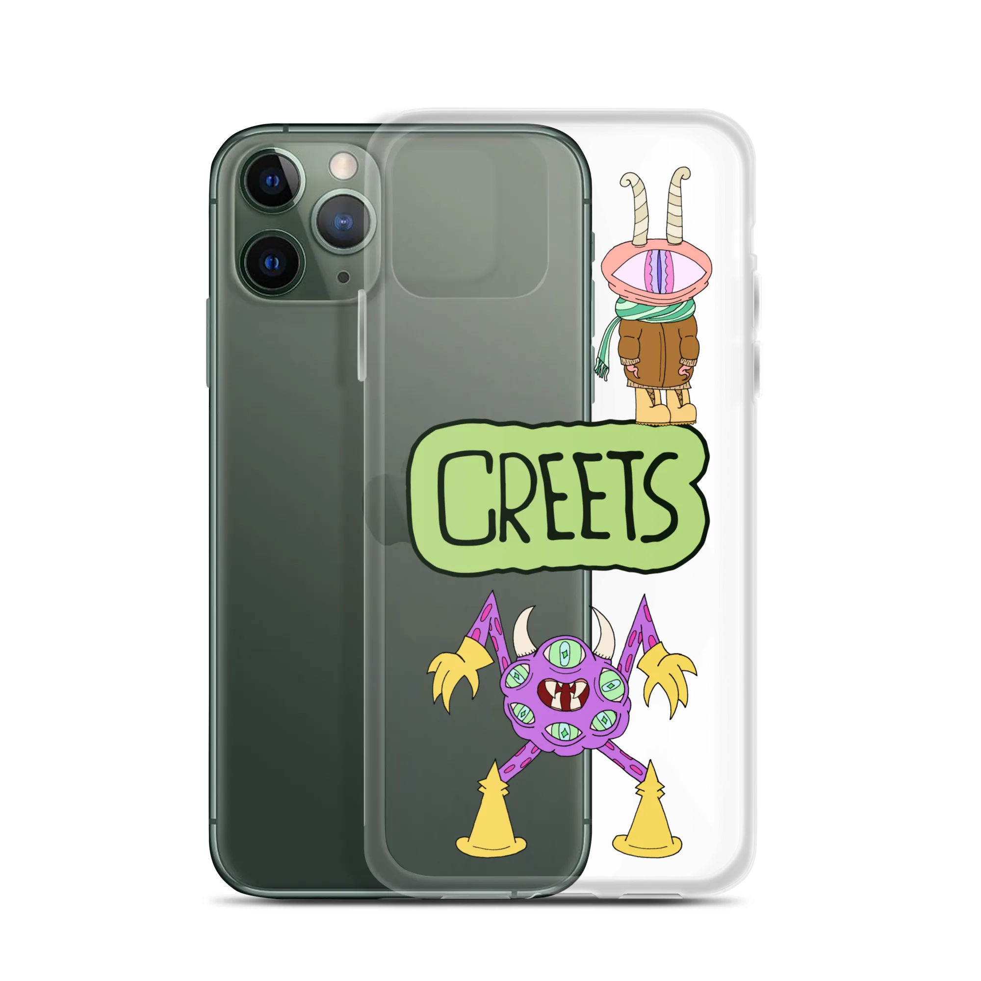 CREETS Clear Case for iPhone