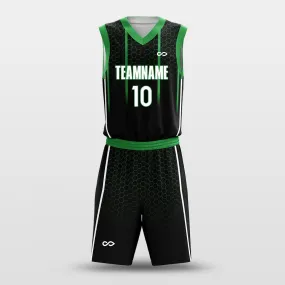 Crocodile Green - Customized Basketball Jersey Set Sublimated BK160605S