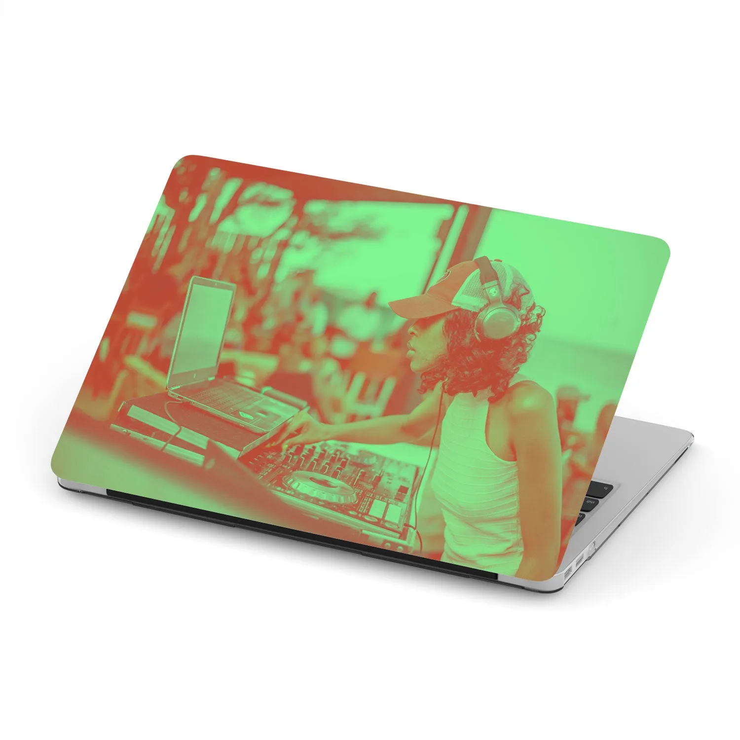 Custom Duotone Macbook Case with One Photo - Design Your Own