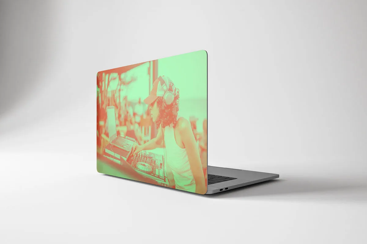 Custom Duotone Macbook Case with One Photo - Design Your Own