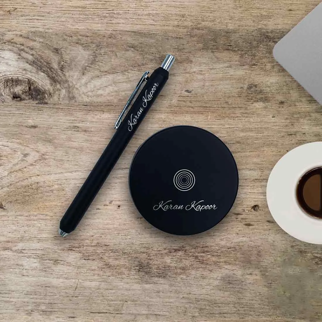 Custom Magnetic Levitating Pen Engraved Stand with Name-Perfect Corporate Gift