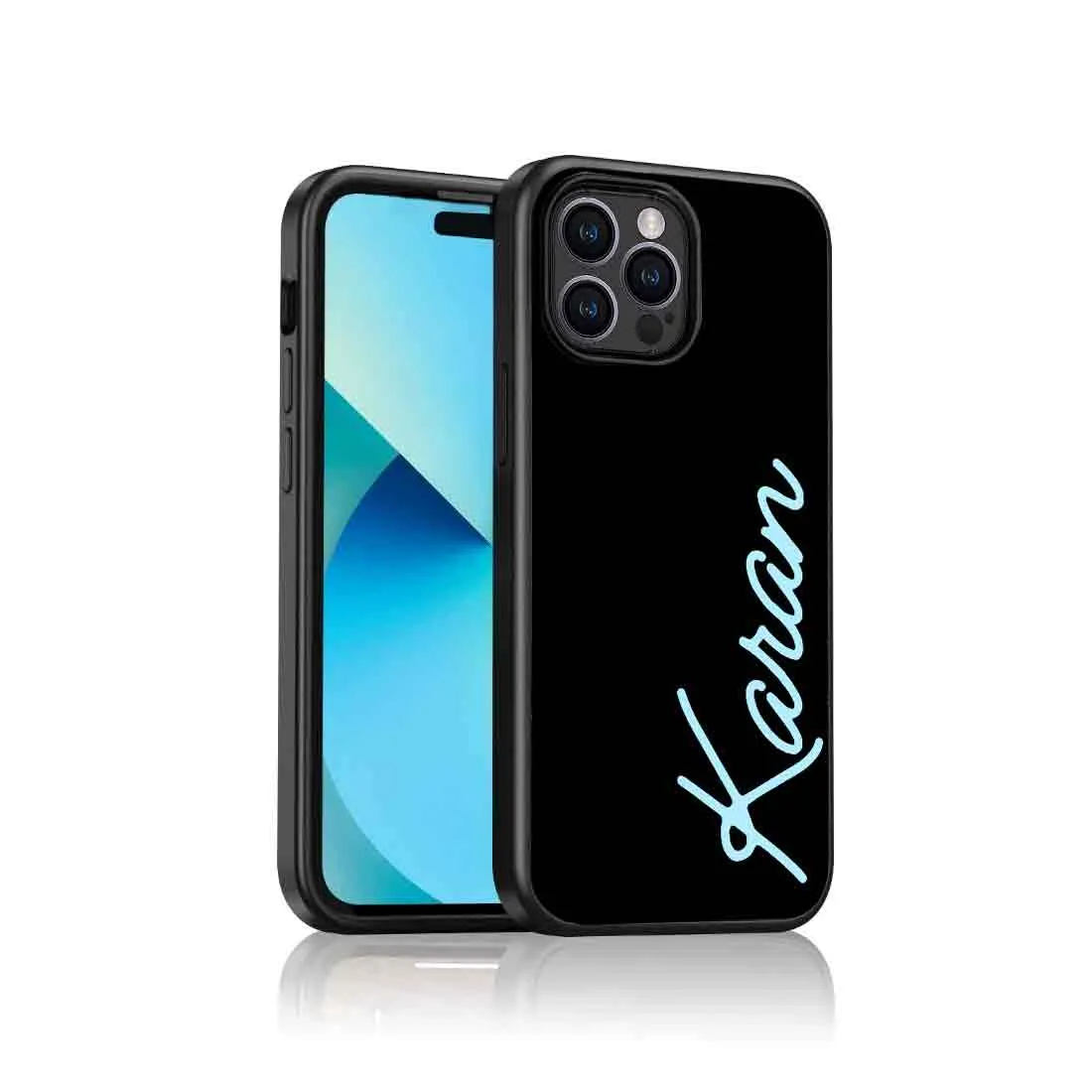 Custom Mobile Phone Cover Apple iPhone 14 Pro Back Cover With Name -  Neon