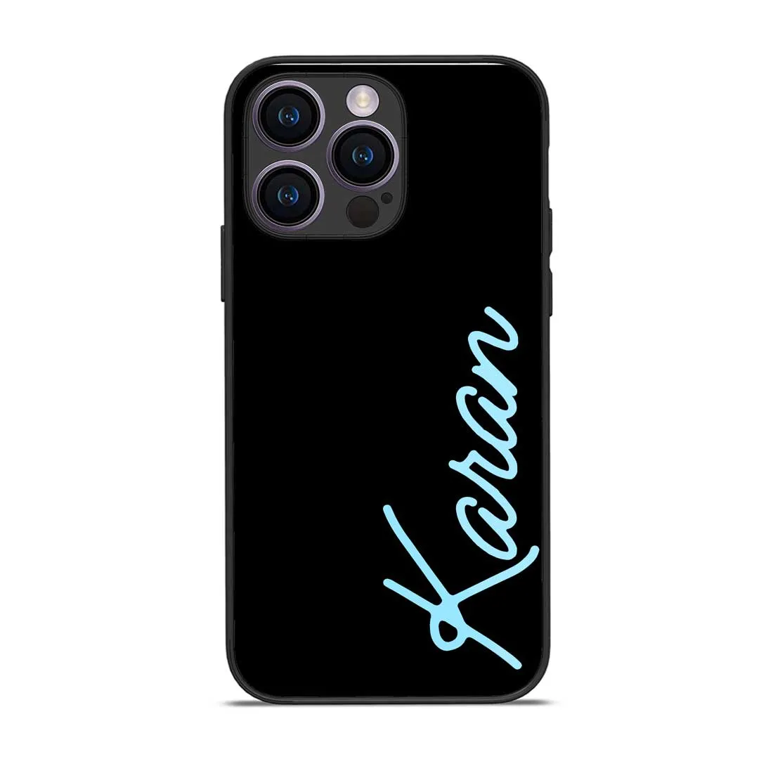 Custom Mobile Phone Cover Apple iPhone 14 Pro Back Cover With Name -  Neon