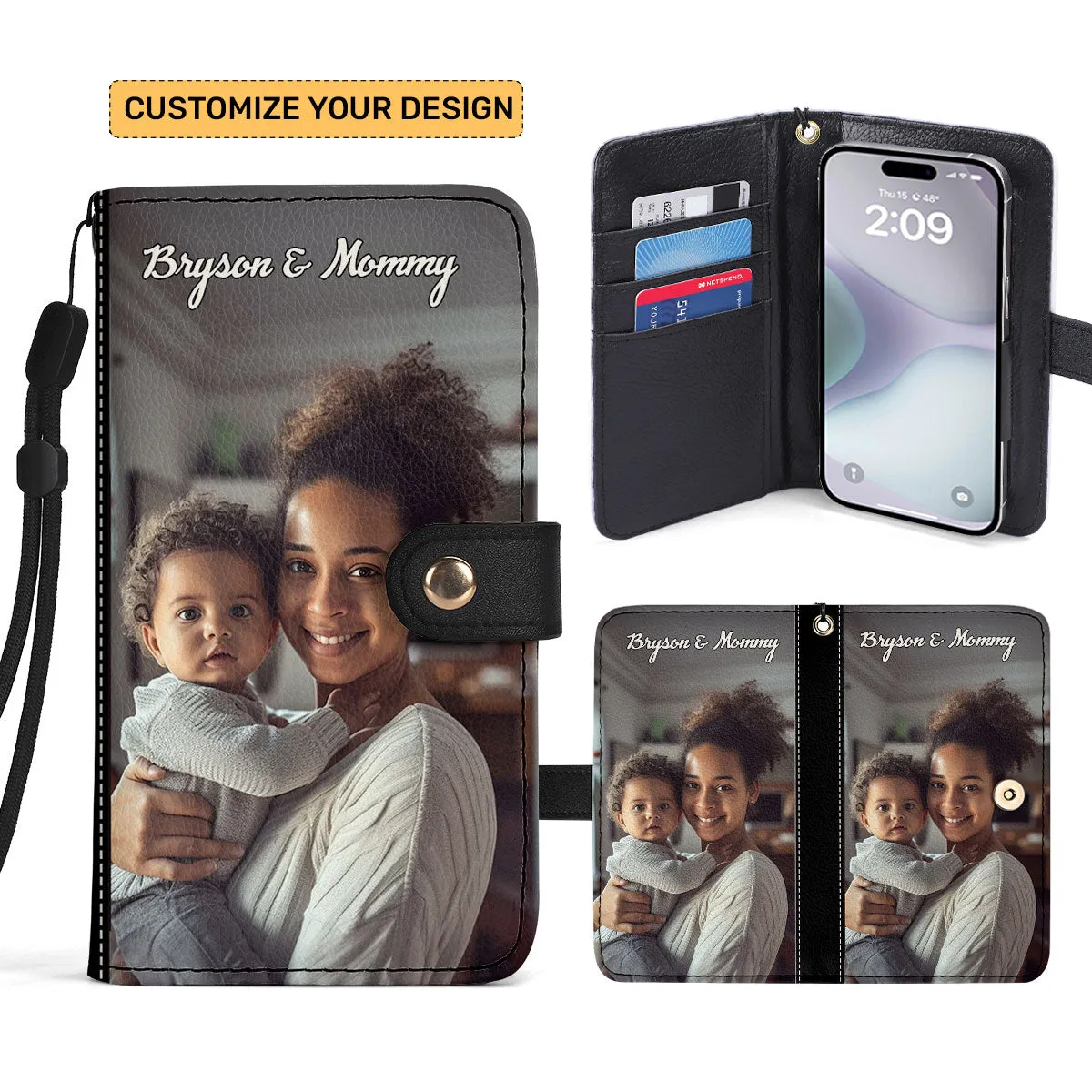 Custom Photo - Personalized Wallet Case SBWACLM1644L