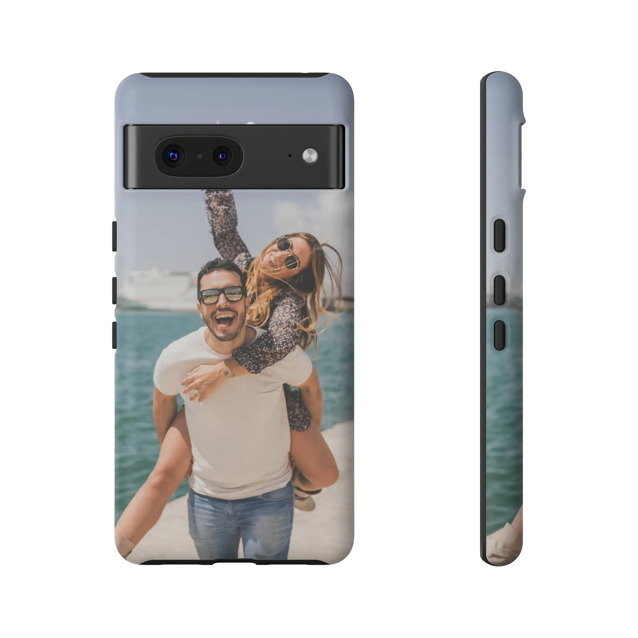 Custom Photo Tough Phone Case, Personalized Picture iPhone 15 14 13 Pro Max 12 11 8 Plus X XR XS Samsung Galaxy S23 Google Pixel