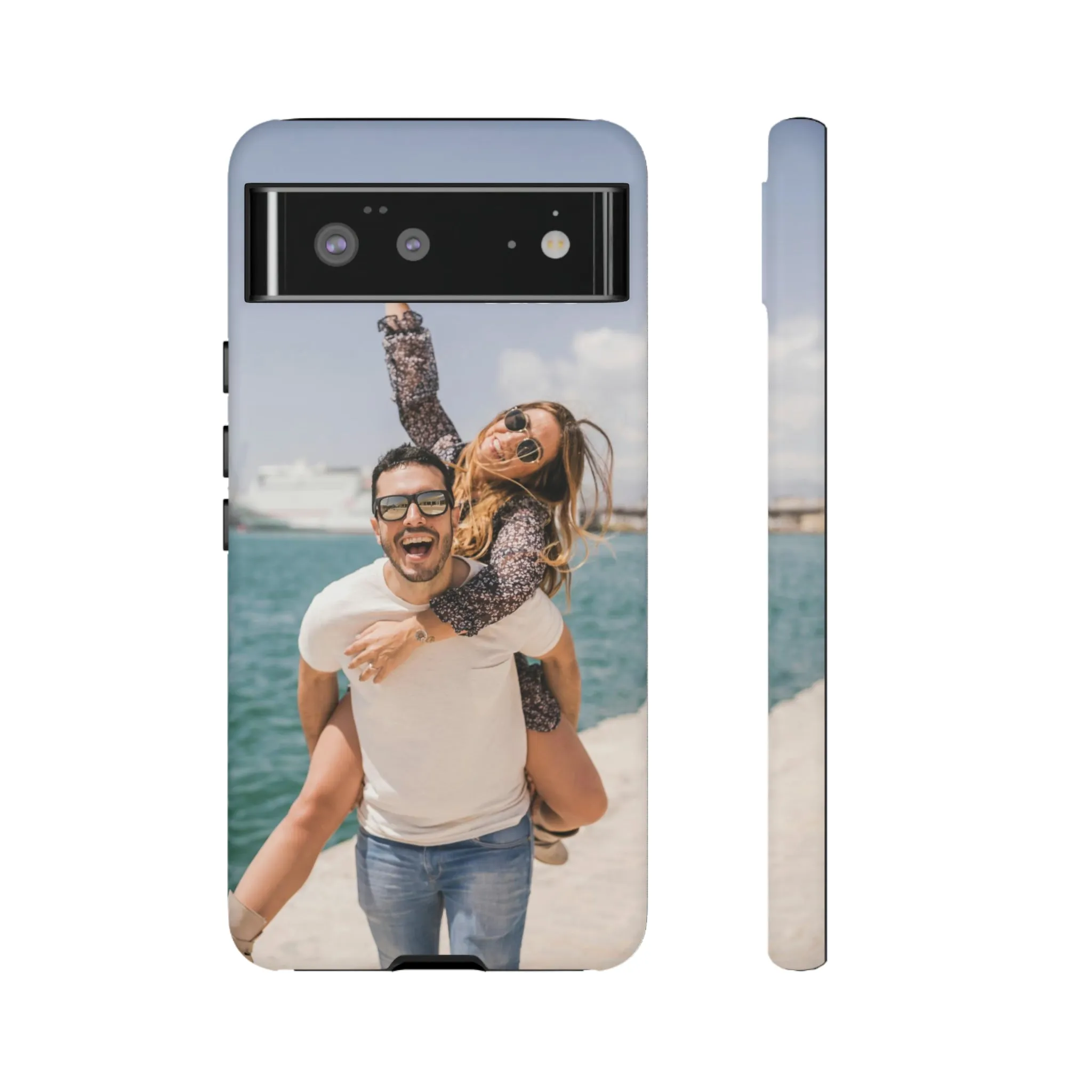 Custom Photo Tough Phone Case, Personalized Picture iPhone 15 14 13 Pro Max 12 11 8 Plus X XR XS Samsung Galaxy S23 Google Pixel