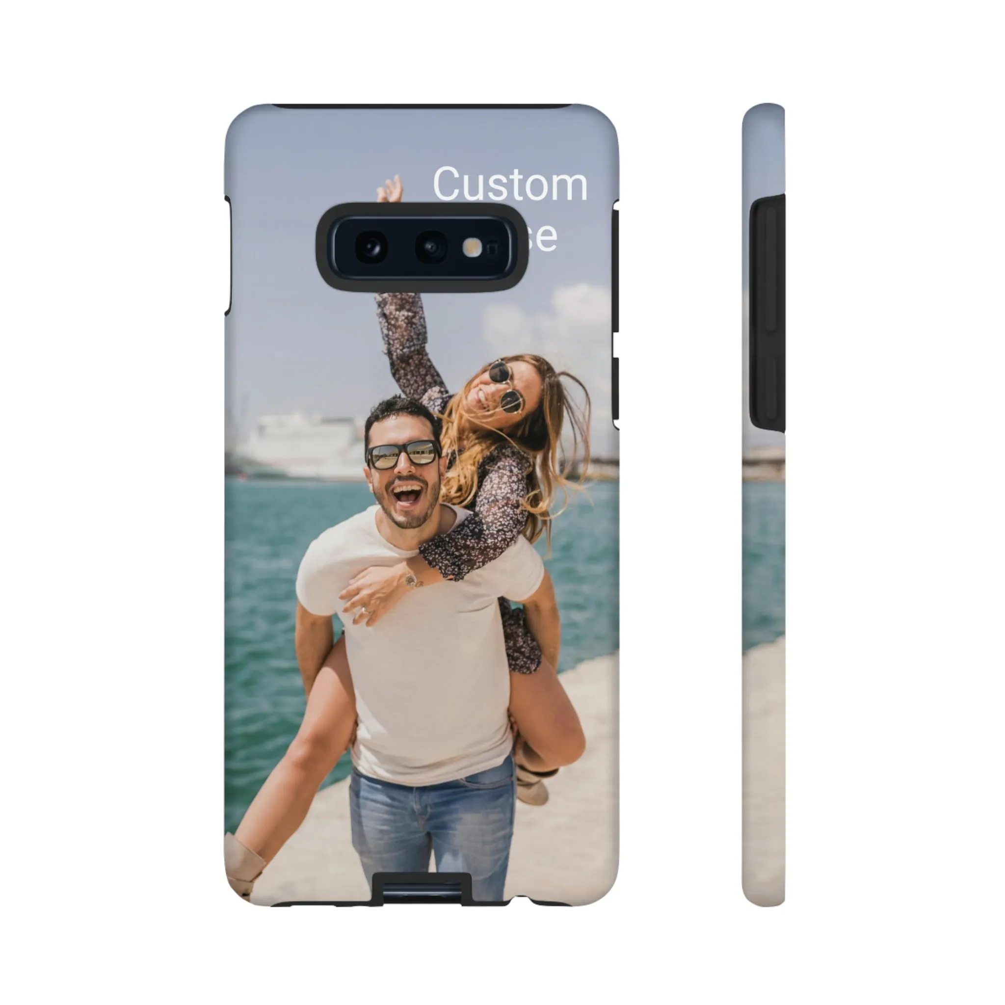 Custom Photo Tough Phone Case, Personalized Picture iPhone 15 14 13 Pro Max 12 11 8 Plus X XR XS Samsung Galaxy S23 Google Pixel