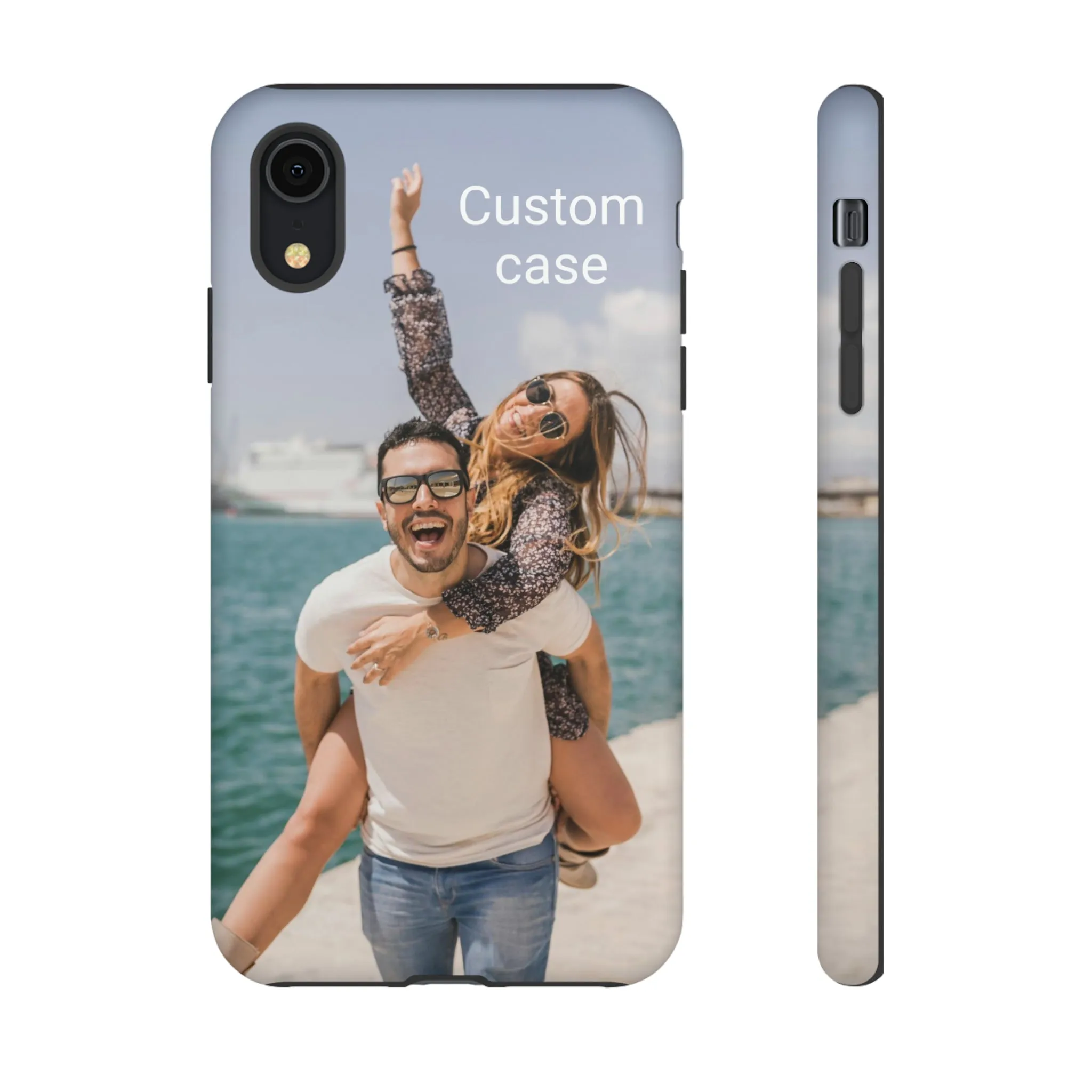 Custom Photo Tough Phone Case, Personalized Picture iPhone 15 14 13 Pro Max 12 11 8 Plus X XR XS Samsung Galaxy S23 Google Pixel