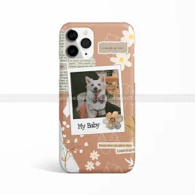 Customized Aesthetic Polaroid Frame Phone Cover