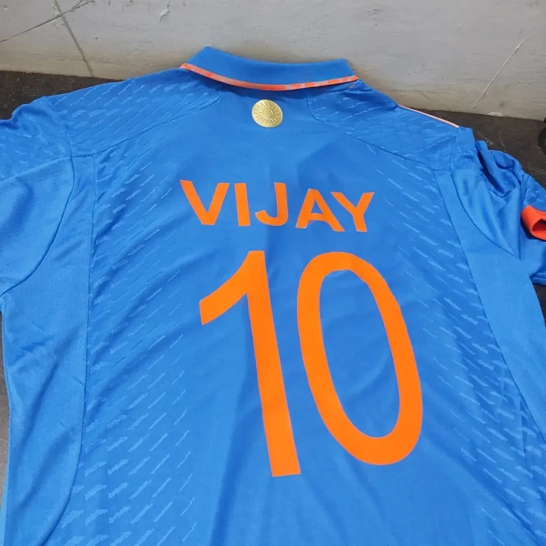 Customized Team India New Jersey 2023-24 - Player Edition