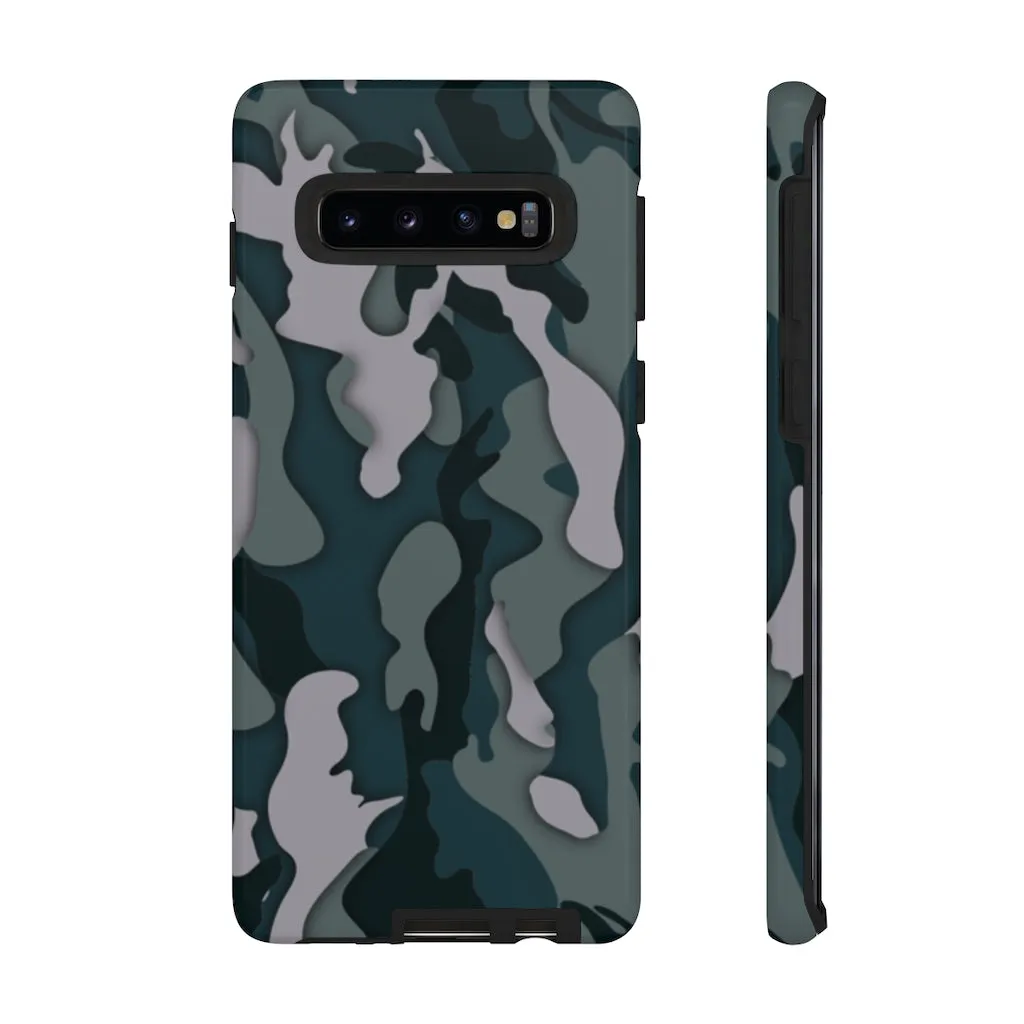 Dark Camo Tough Phone Case