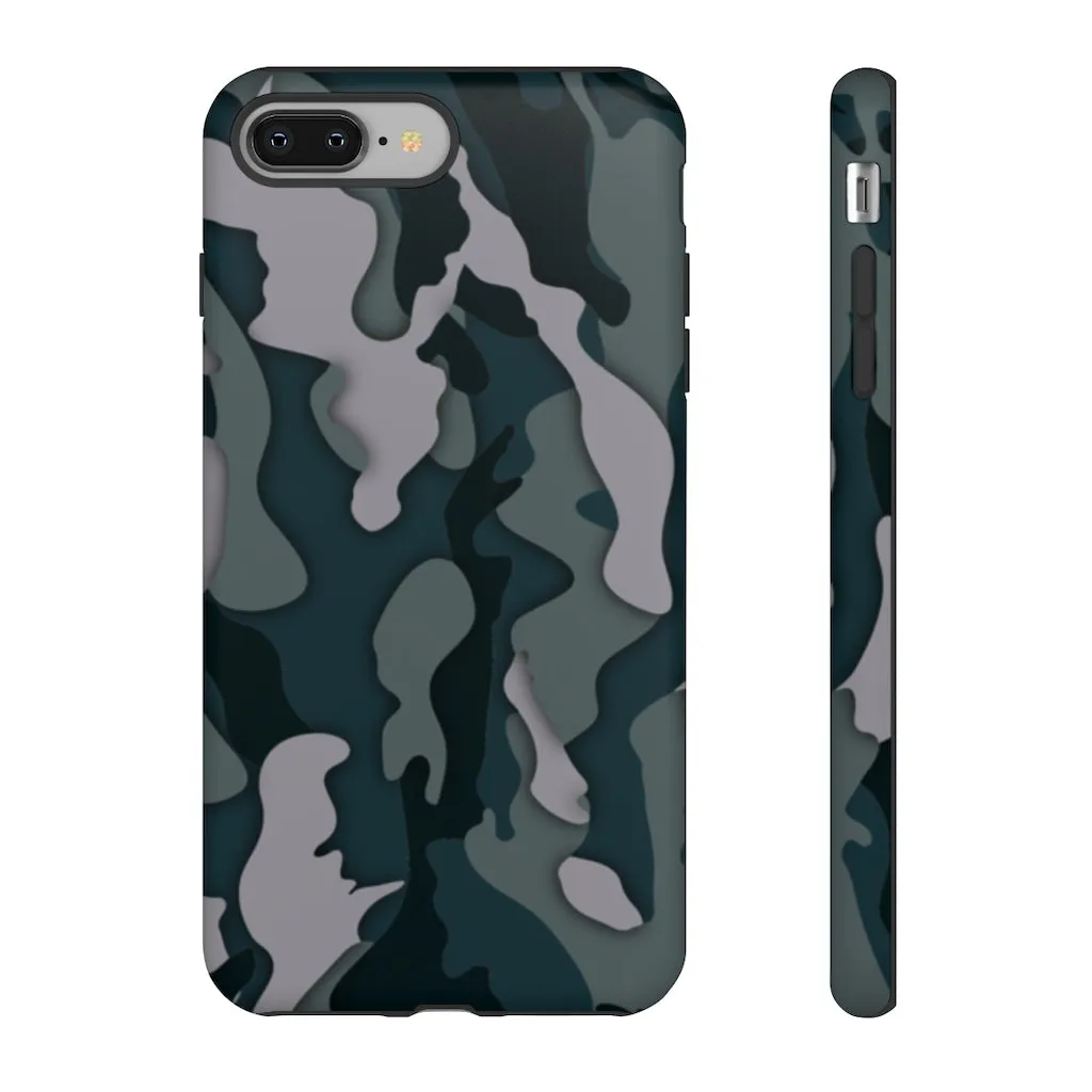 Dark Camo Tough Phone Case