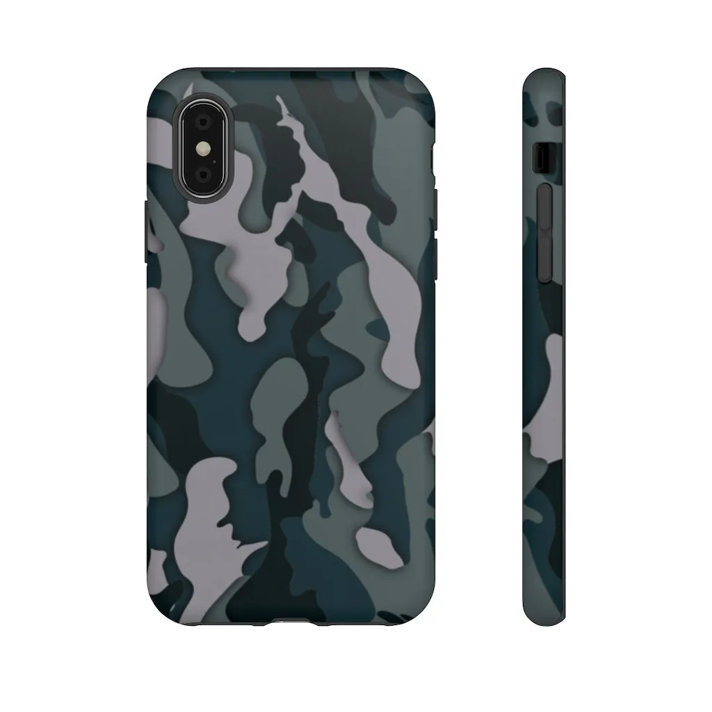 Dark Camo Tough Phone Case