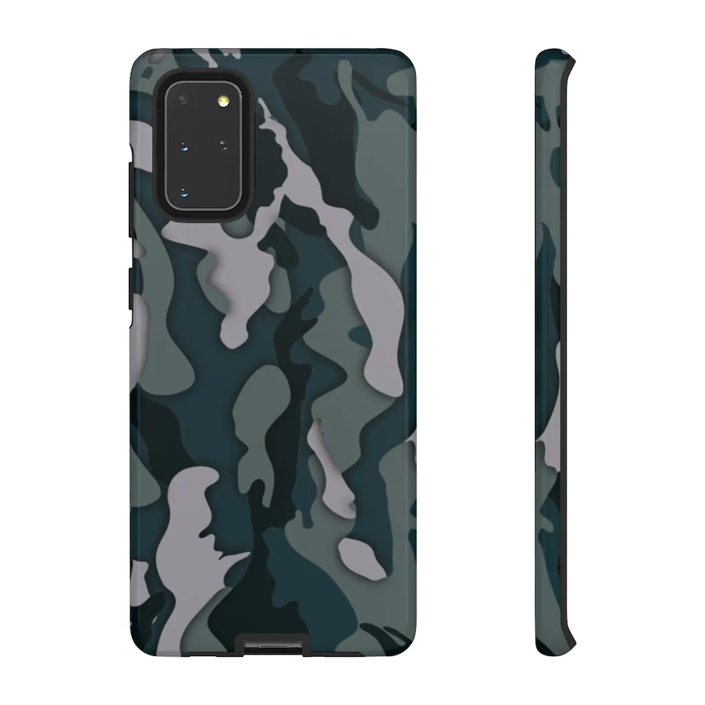 Dark Camo Tough Phone Case