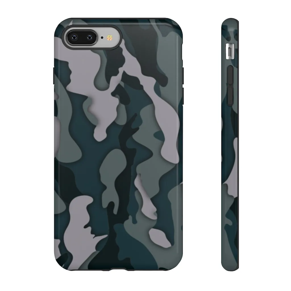 Dark Camo Tough Phone Case